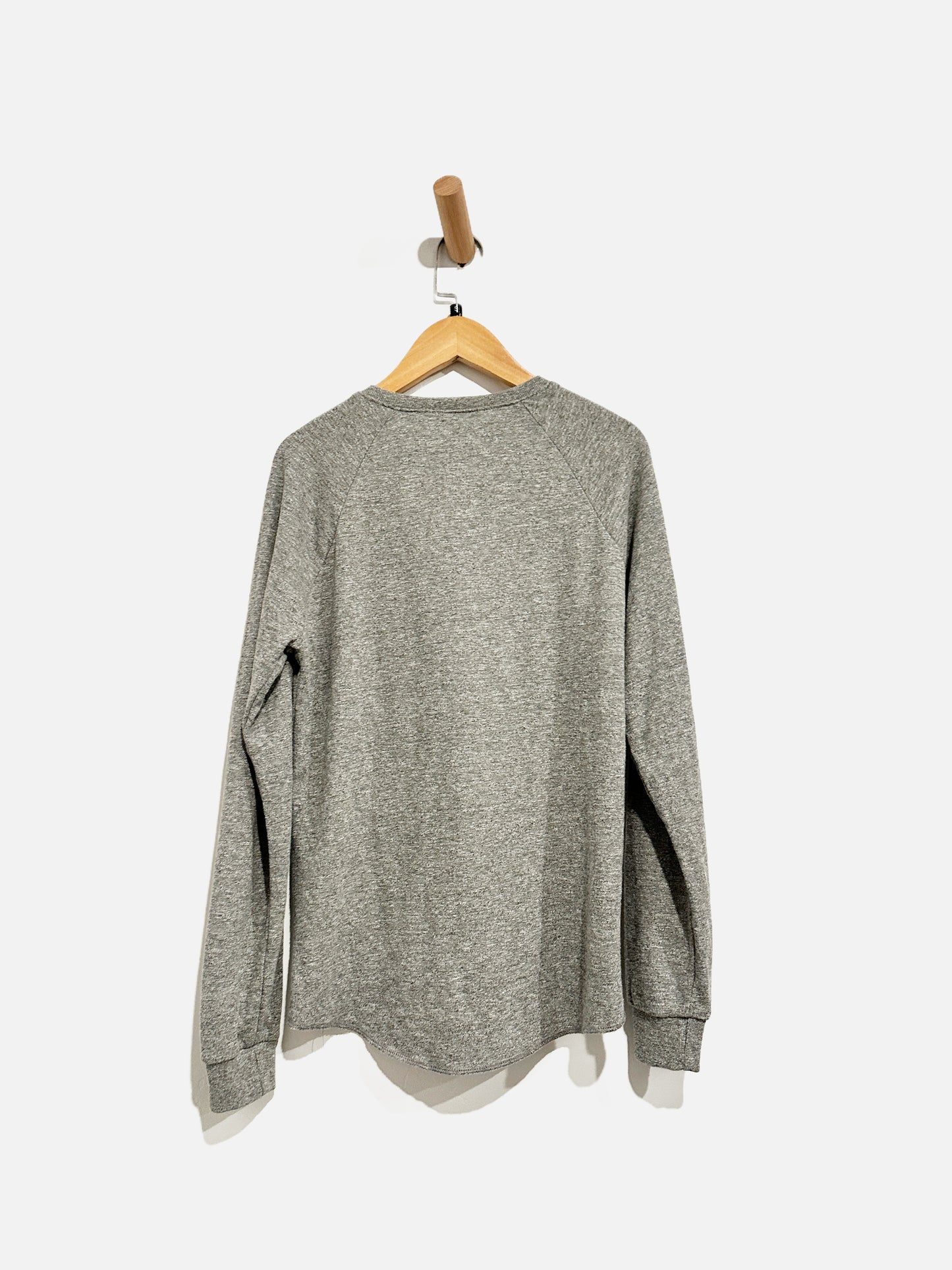Marine Layer Double Knit Gray Henley - Small