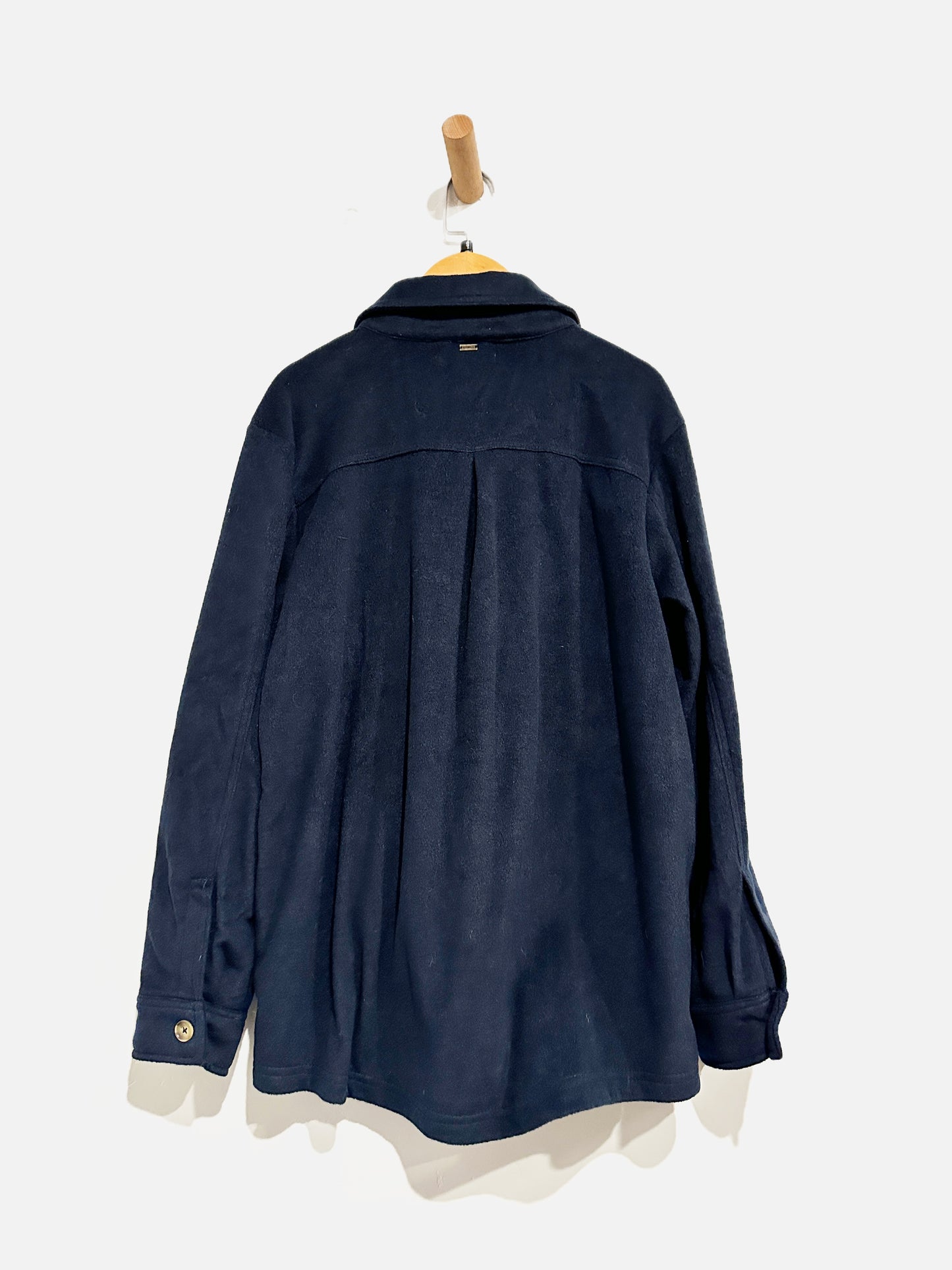 O’Neill Navy Fleece Oversized Shacket - Small