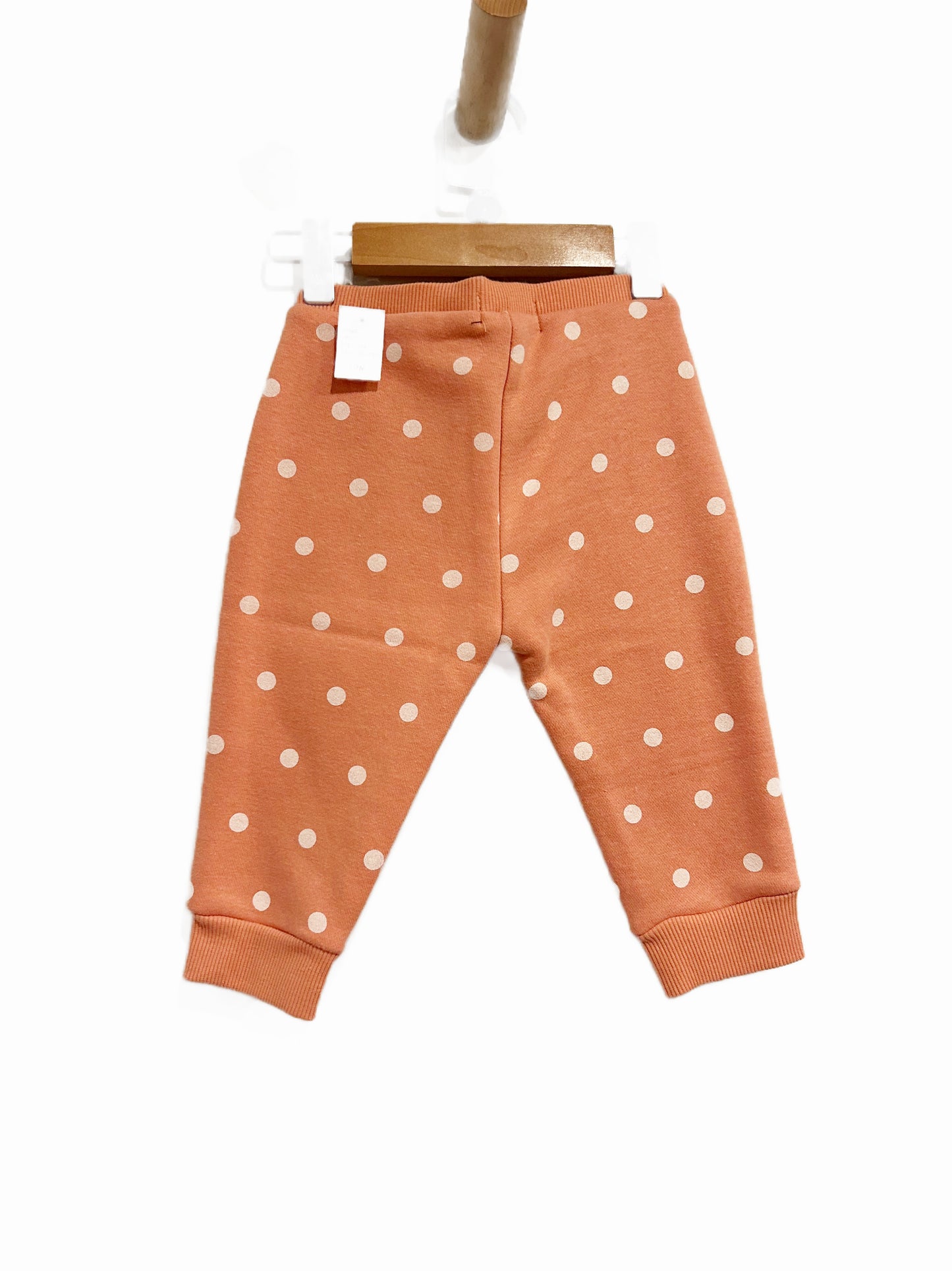 7 For All Mankind Kids Pink Polka Dot Set - 12m