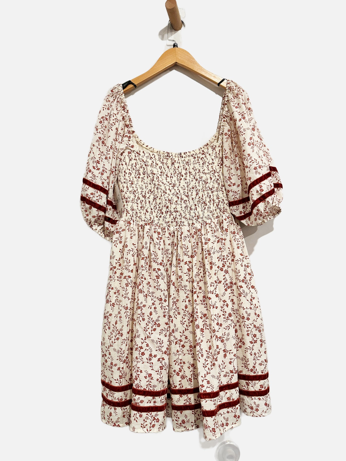 Altar’d State Chaya Puff Sleeve Mini Dress - Medium
