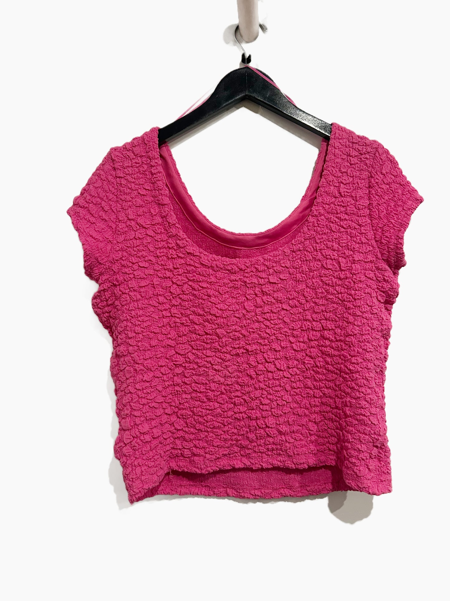 Anthropologie Maeve Socialite Popcorn Tee in Pink - Medium