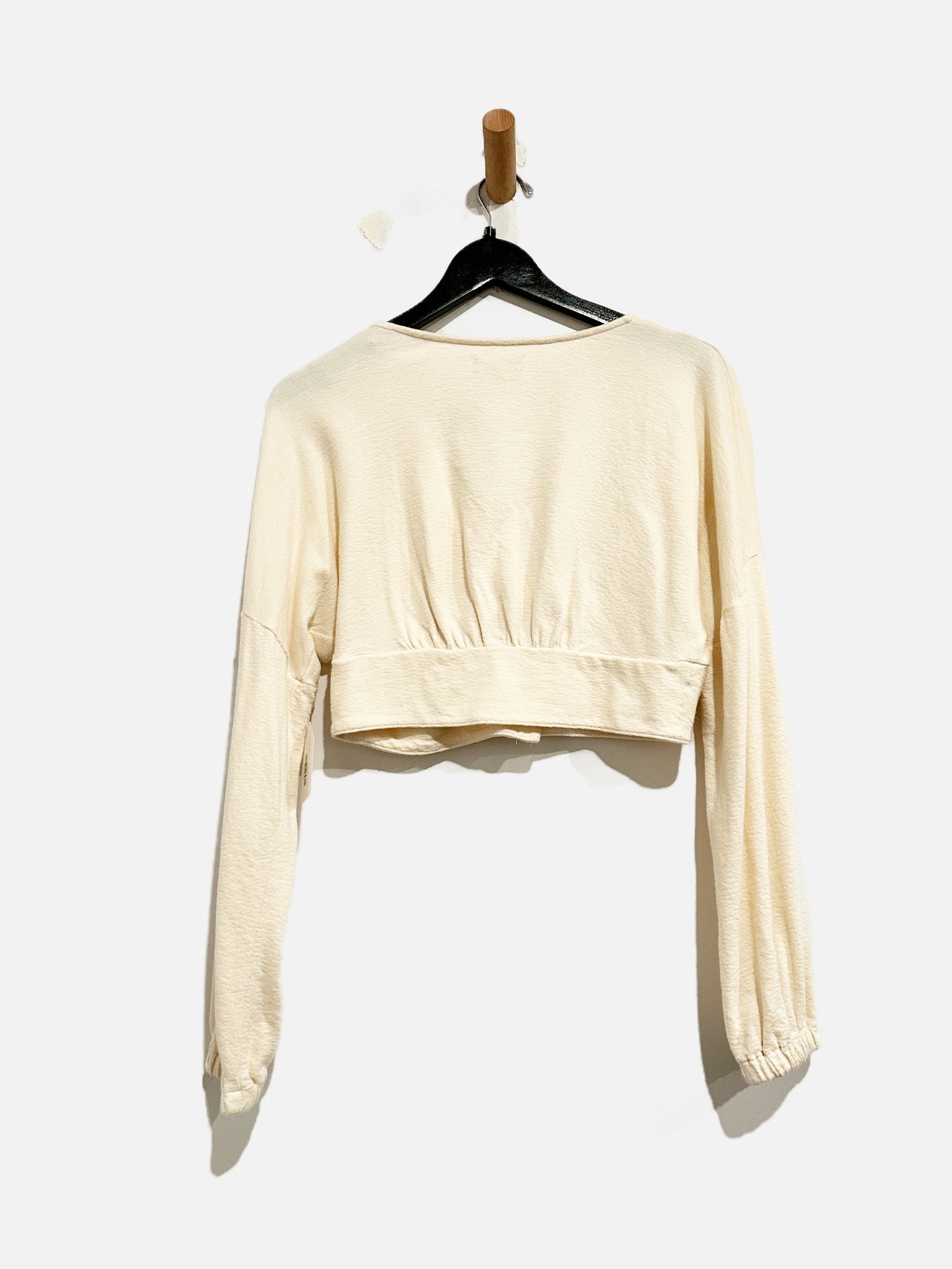 Madewell Cream Button Front Top - Small