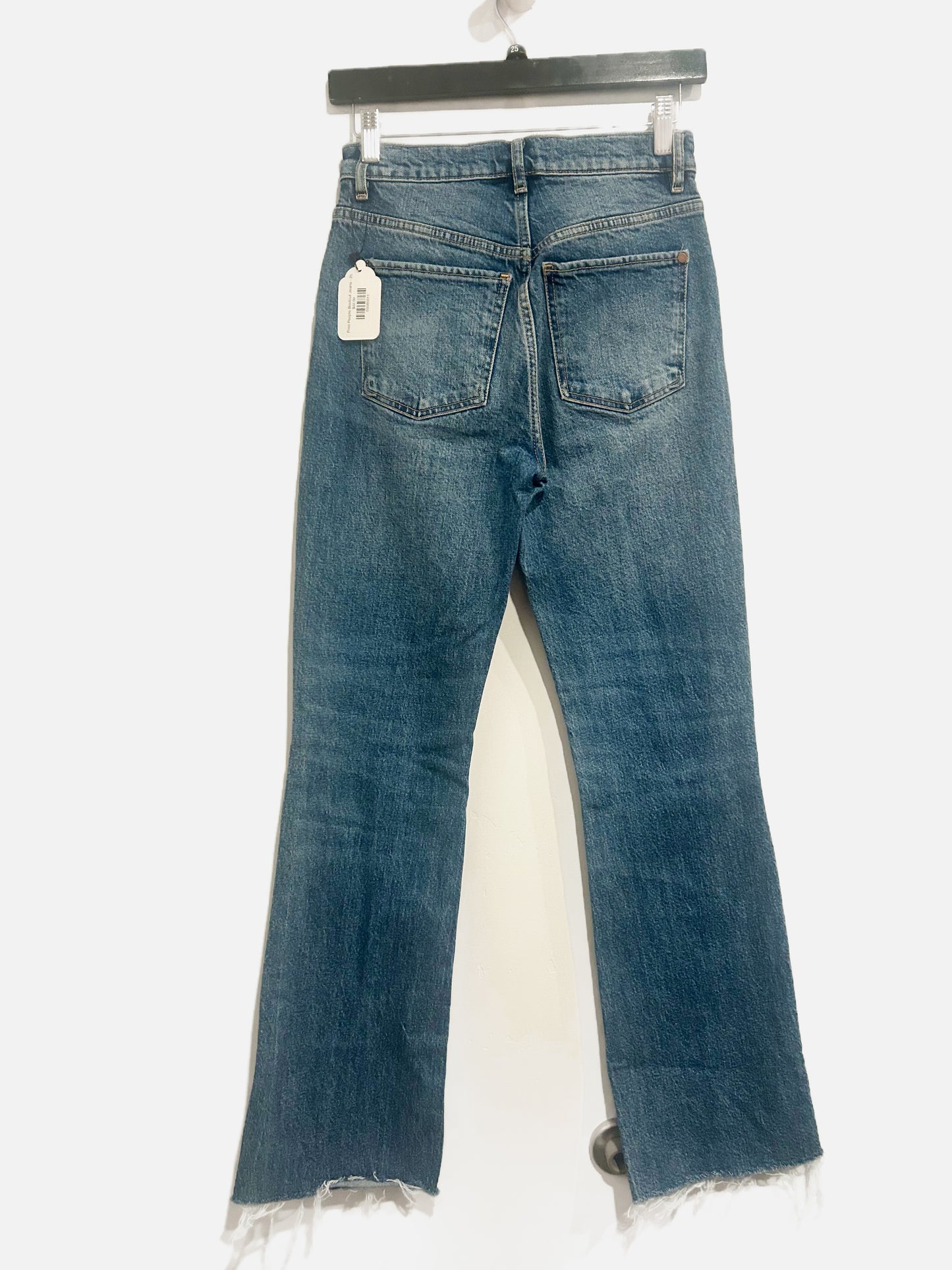 Free People French Girl Flare Jeans in Aura Blue - 25