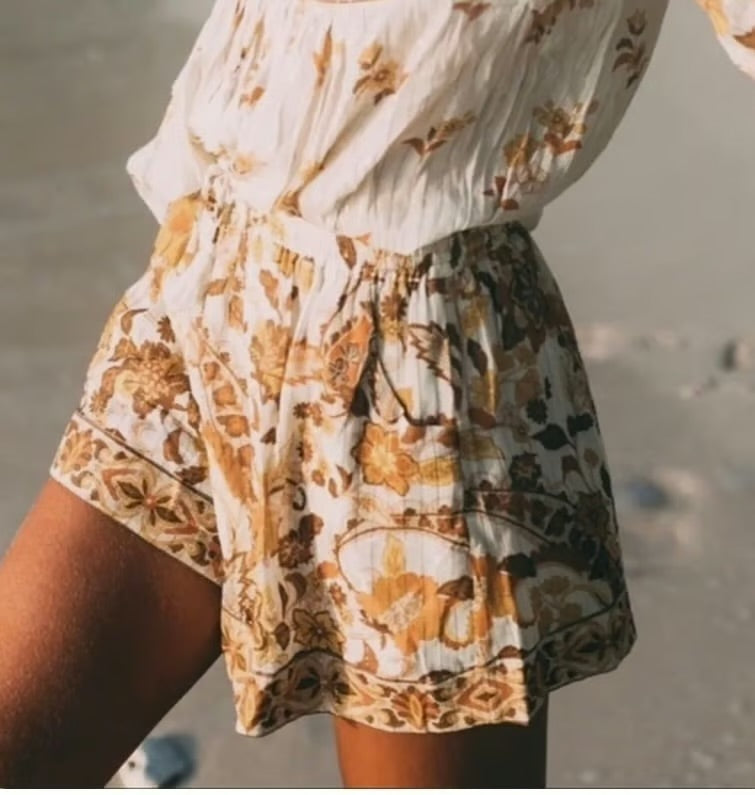 Spell & The Gypsy Hendrix Floral Shorts - Medium