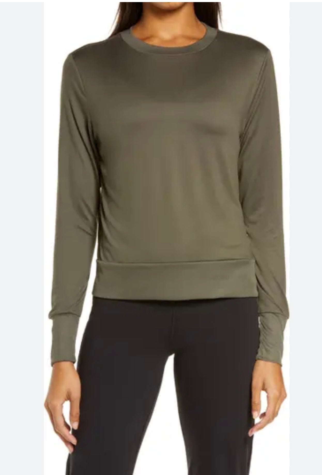 Vuori Green LS Top (Small/Medium)