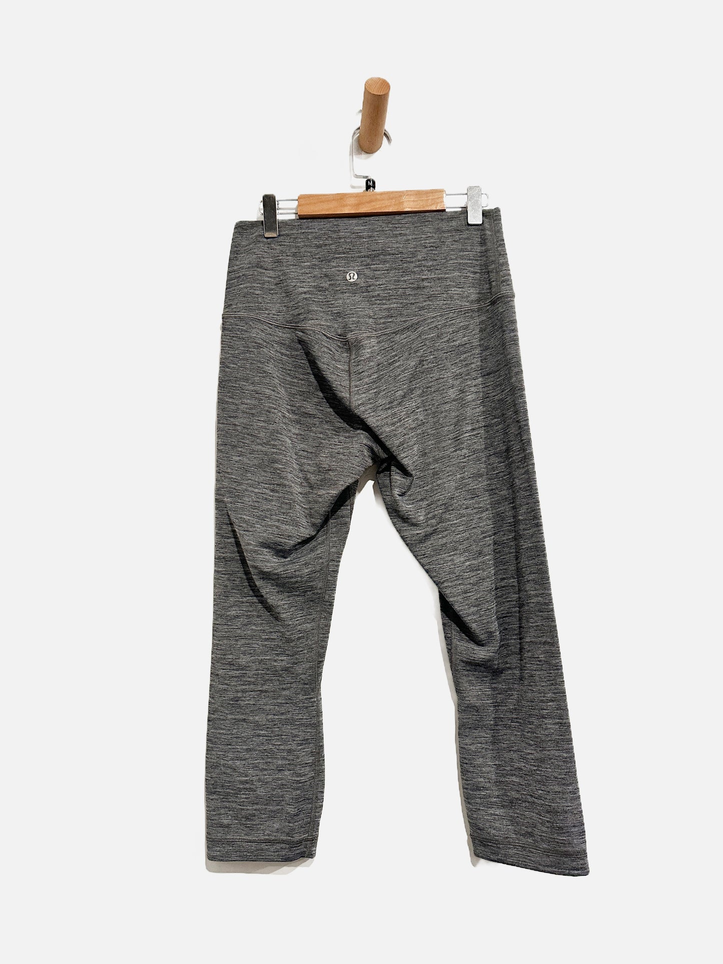 Lululemon Align Crop *21" Heathered Black - 8