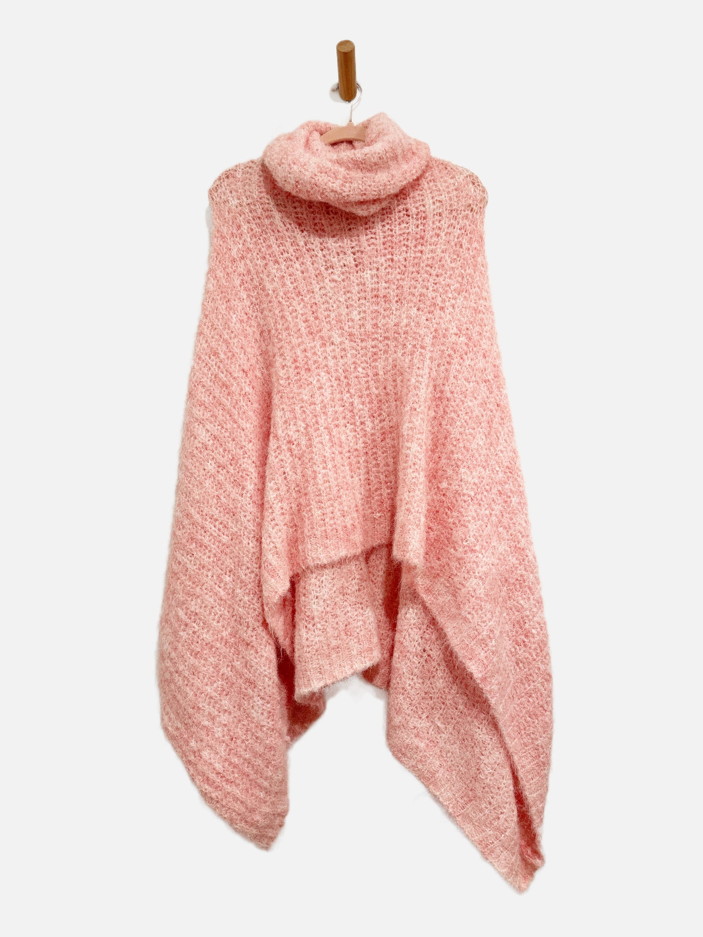 Anthropologie Pink Oversized Sweater - OS
