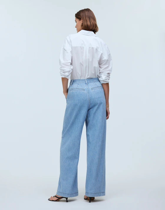Madewell the Harlow Wide Leg Jean - 30