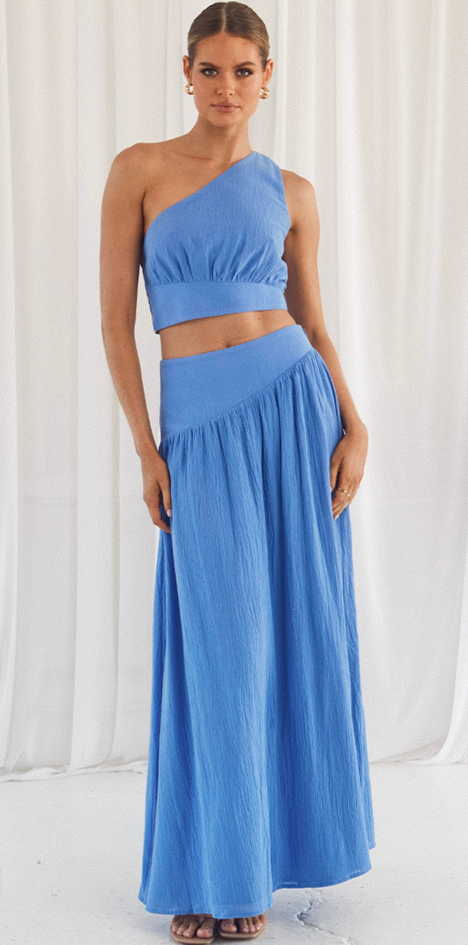 Seven Wonders NWT Freya Maxi Skirt in Periwinkle - XS