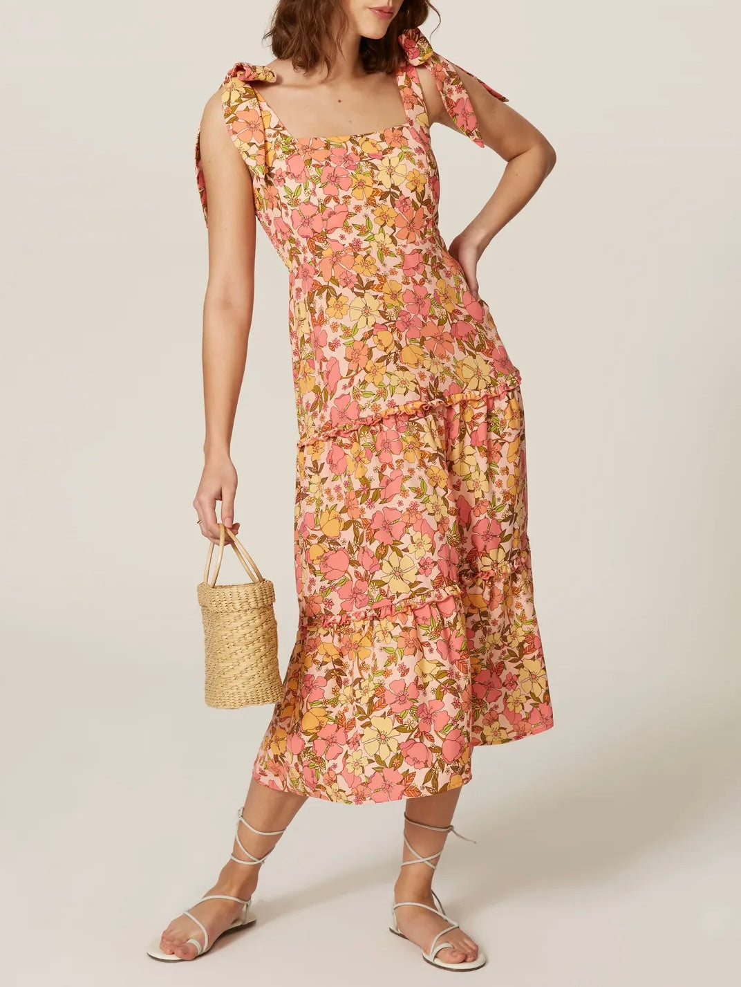 Show Me Your Mumu Toluca Midi Dress Size XXL