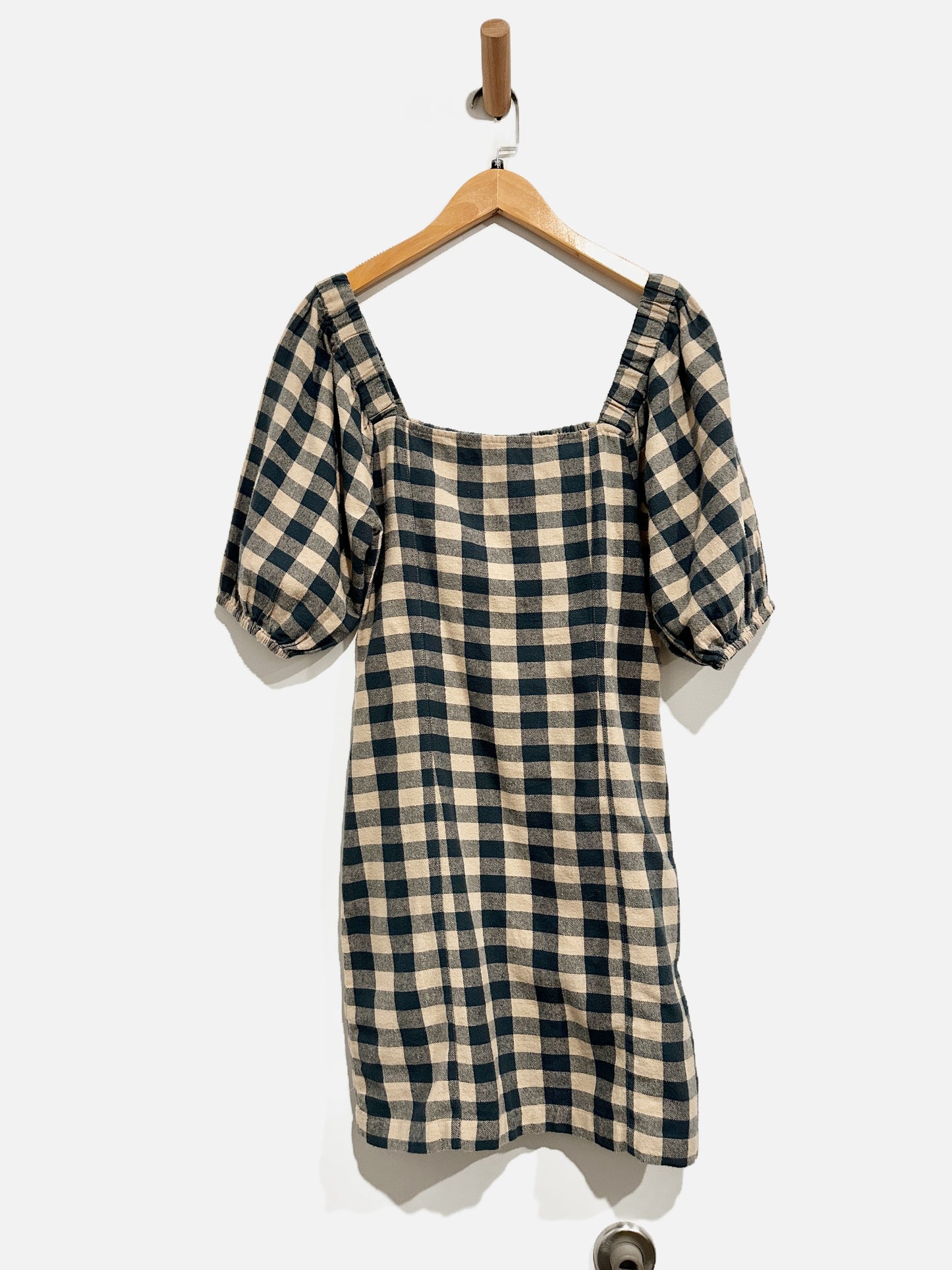 O’Neill Green Flannel Mini Dres - XS