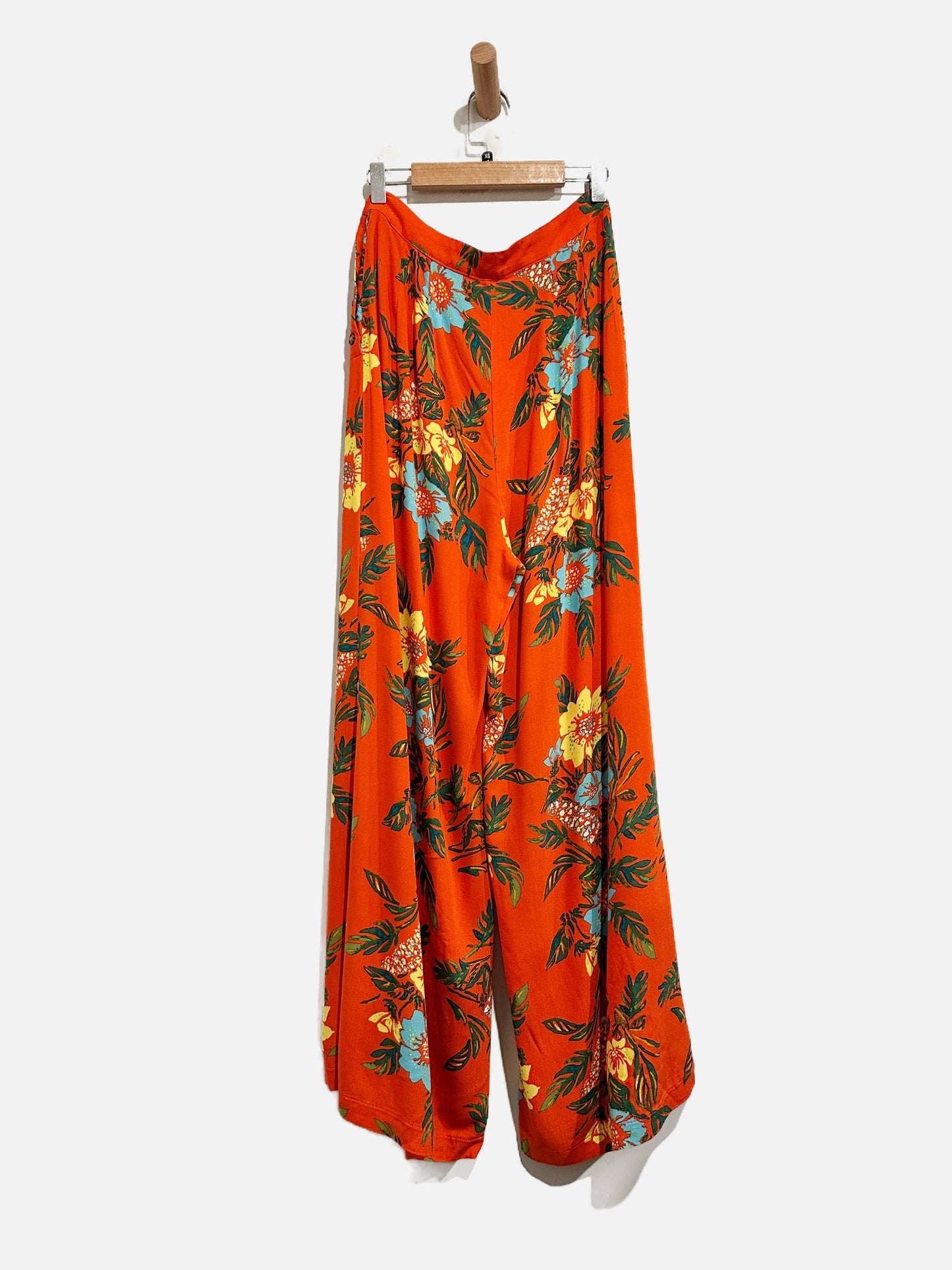 Free People Blue Horizon Floral Pant Set - 2