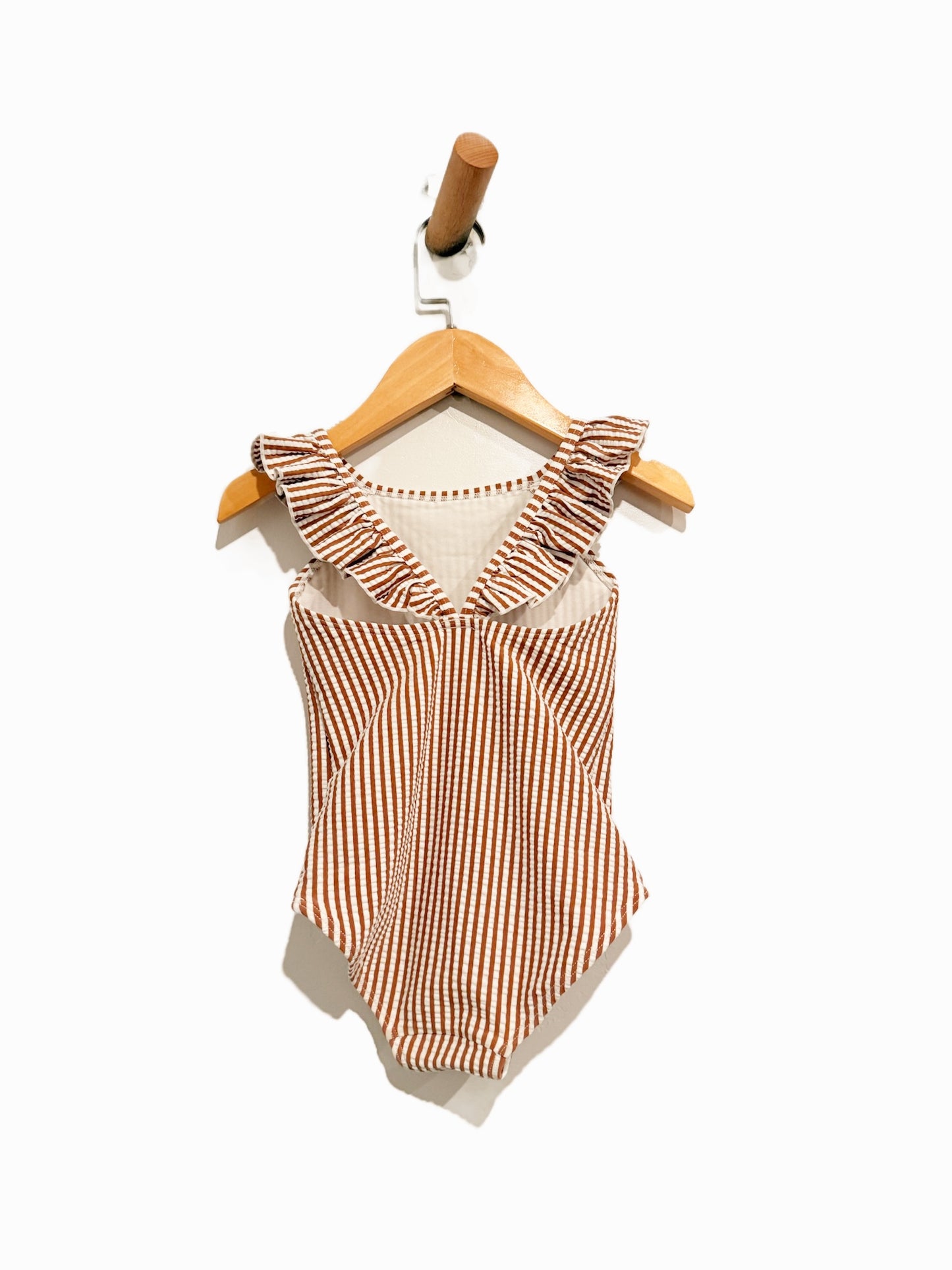 H&M Kids Brown Stripe Swimsuit - 3/4