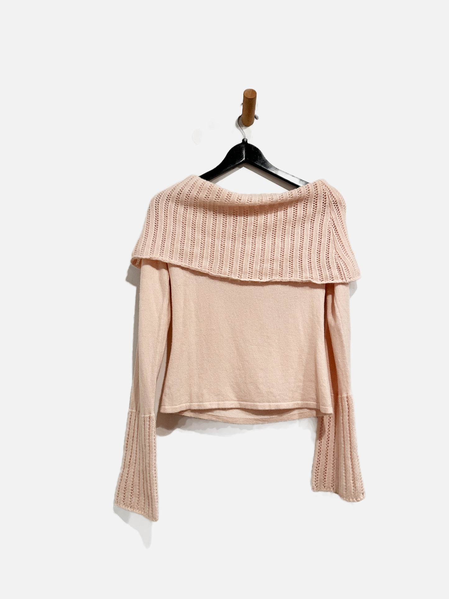 Autumn Cashmere Pink OTS LS Top - Large