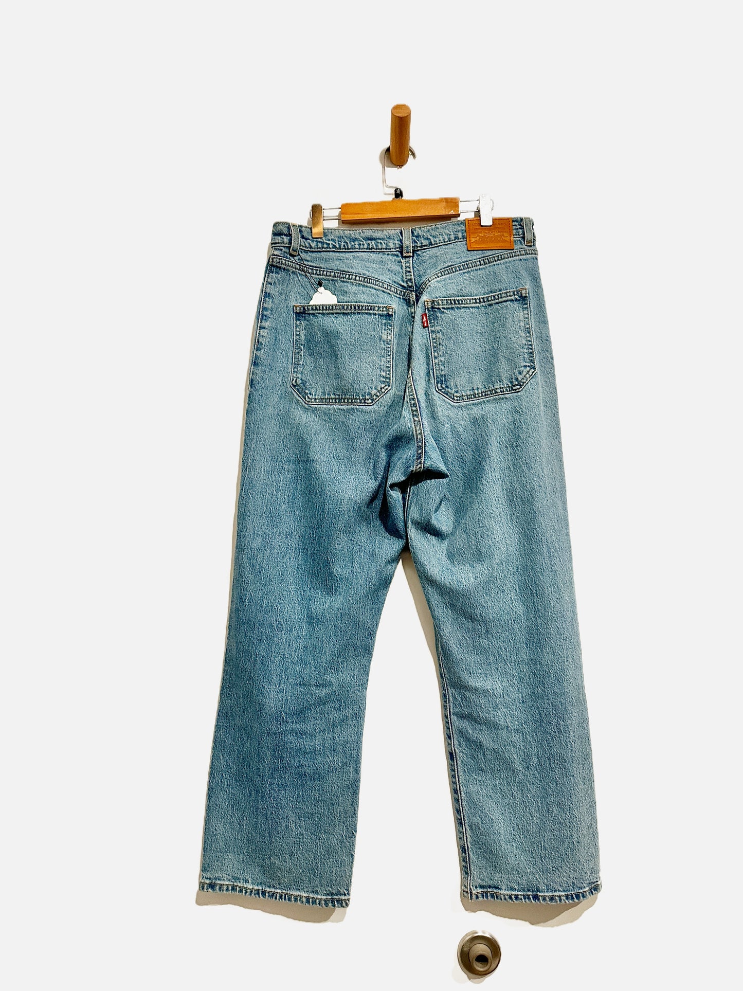 Levi’s Ribcage Straight Ankle Patch Pocket Jeans - 30