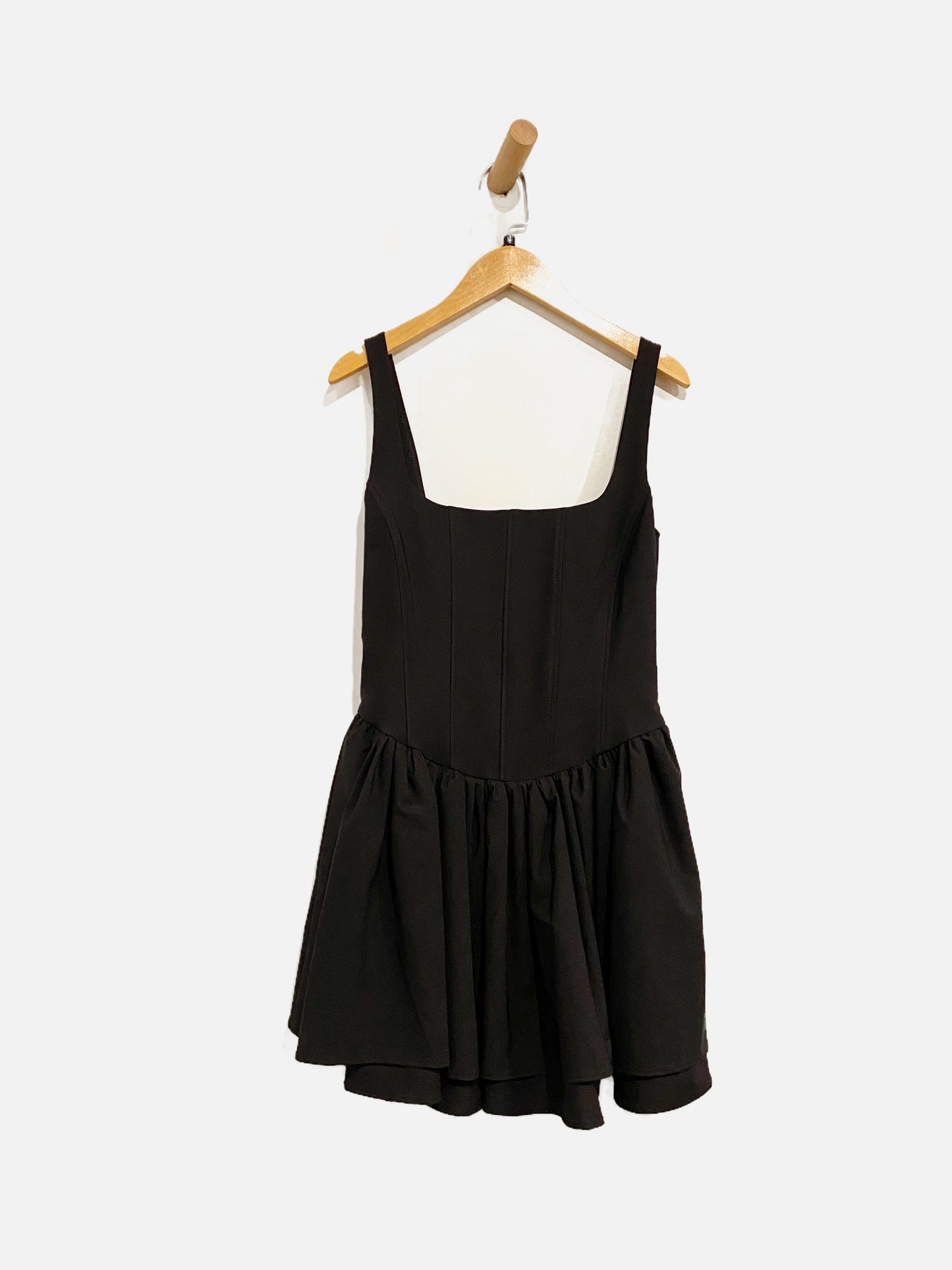 Zara Black Corset Mini Dress - Medium