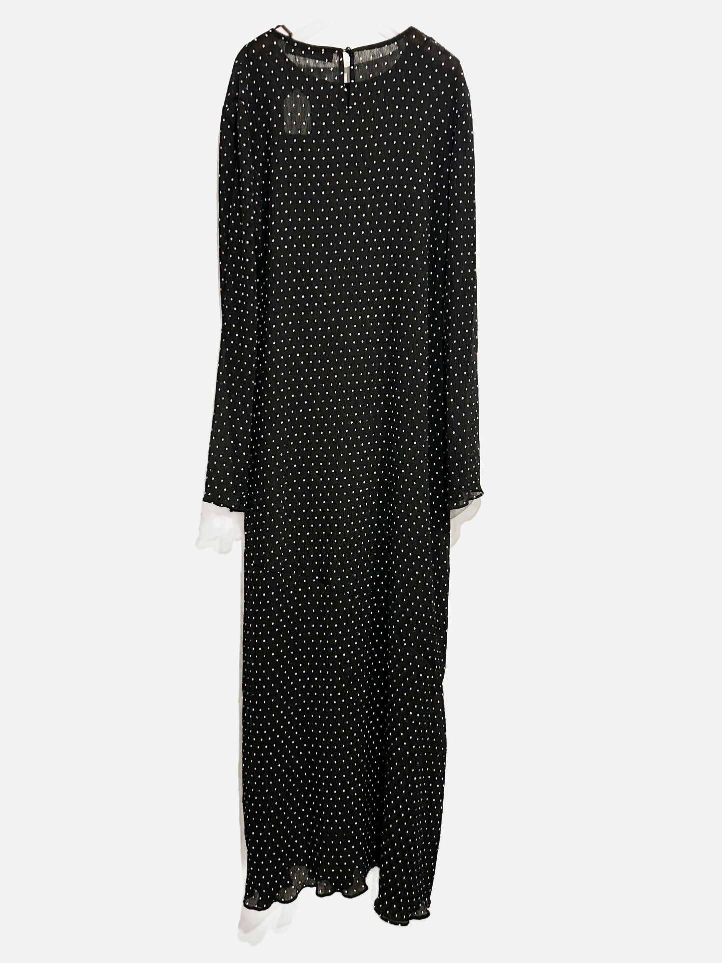 Lioness Haven Maxi Dress in Noir Polka - Medium