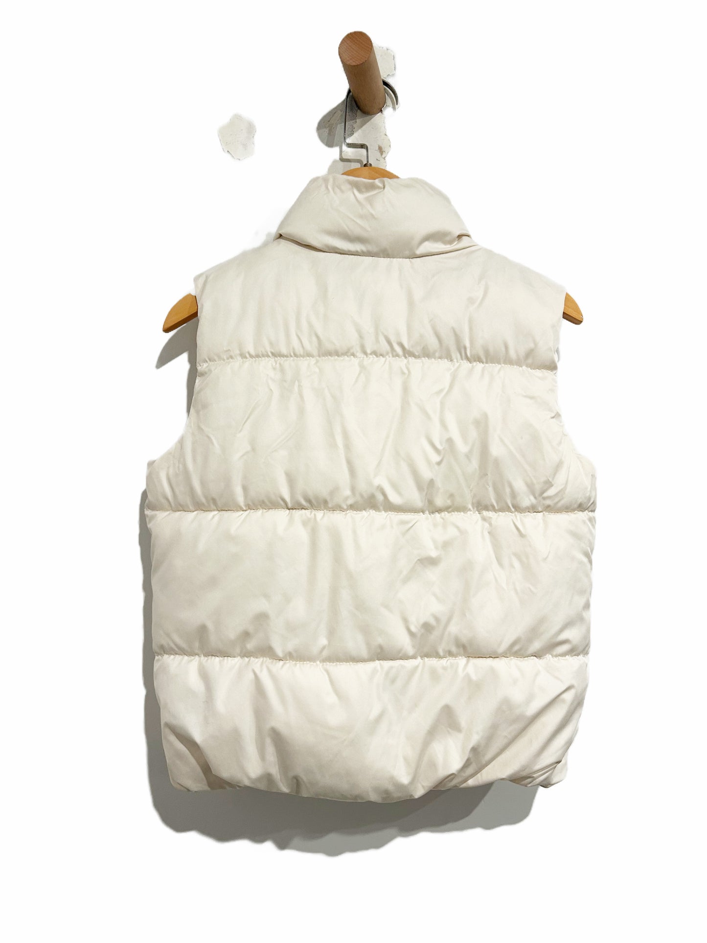 Old Navy White Down Vest