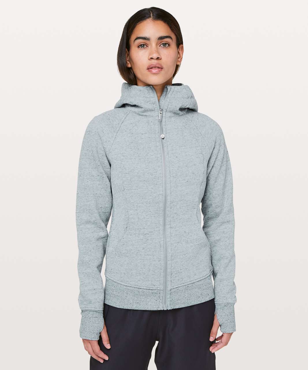 Lululemon Scuba Hoodie in Heathered Silver Lake Slub - 4