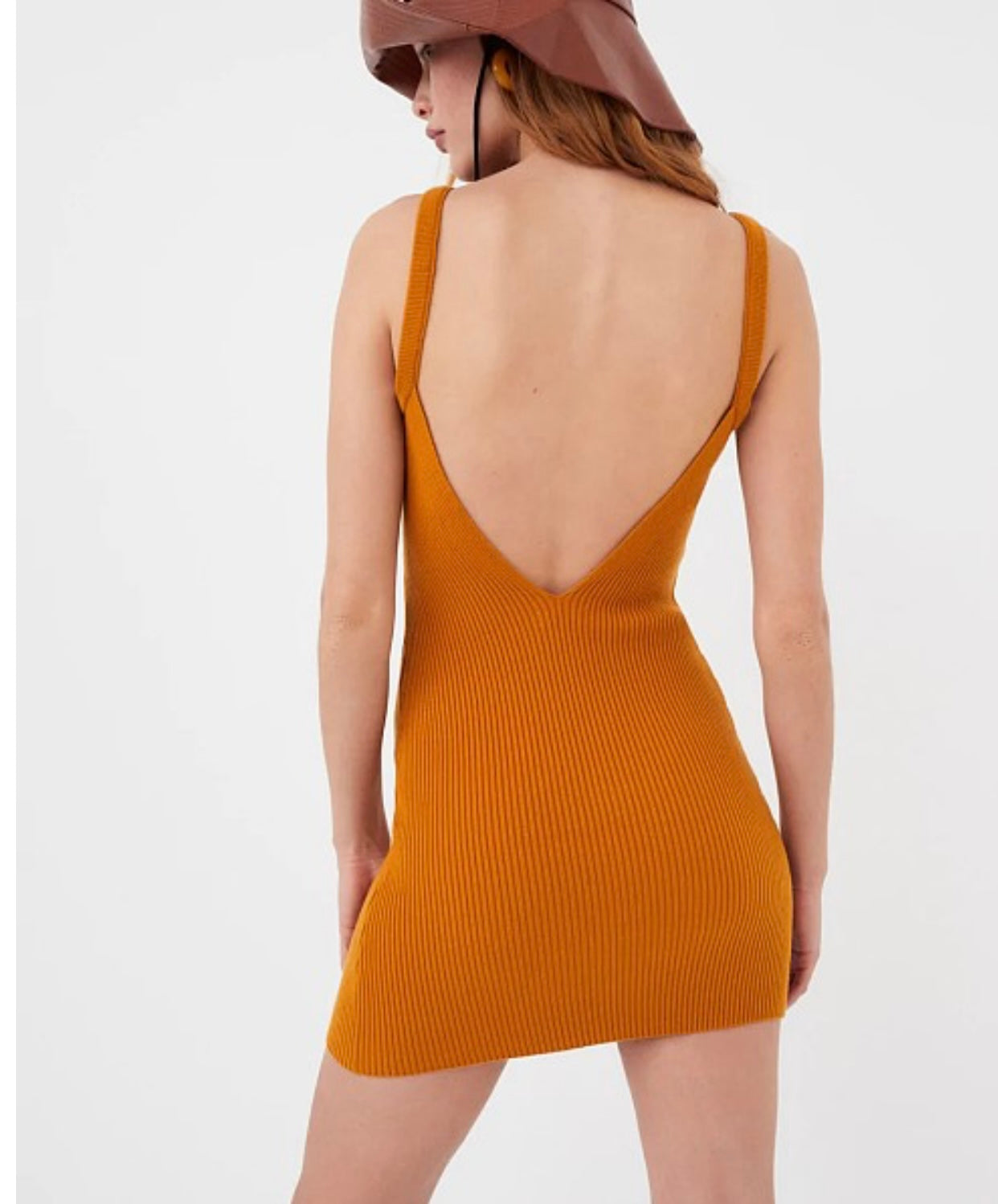 For Love & Lemons Maggie Mini Dress in Yellow - Small