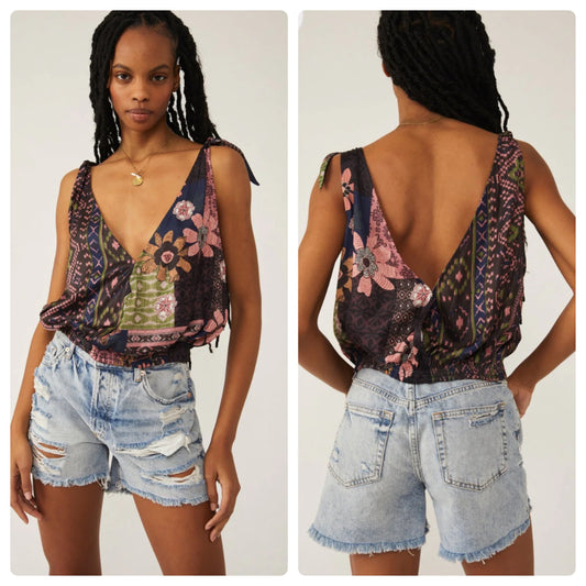Free People Tied to You Tank - Medium