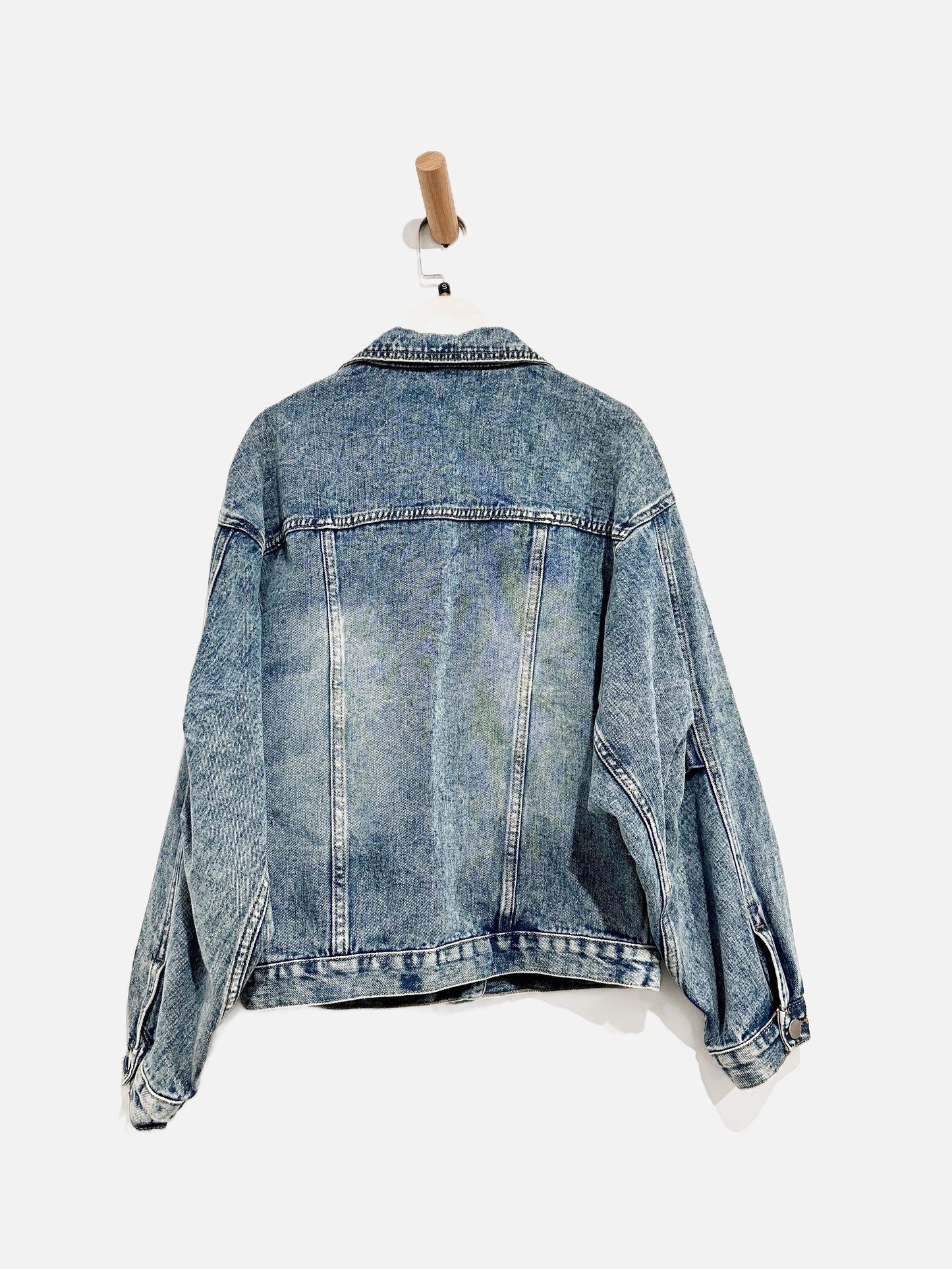 Veveret Star Beaded Denim Jacket - Small