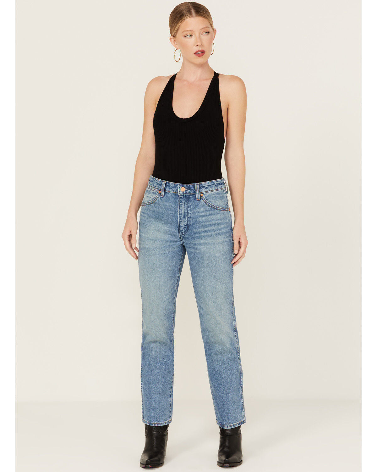 Wrangler Wild West High Rise Straight - 29