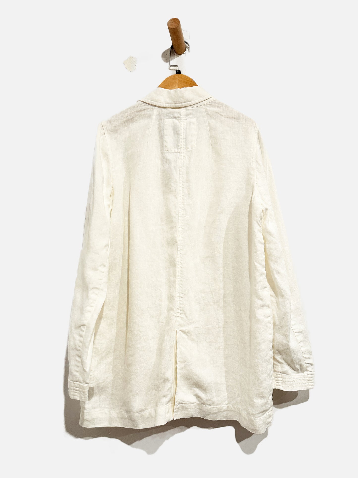 Madewell White Linen Blazer - Small