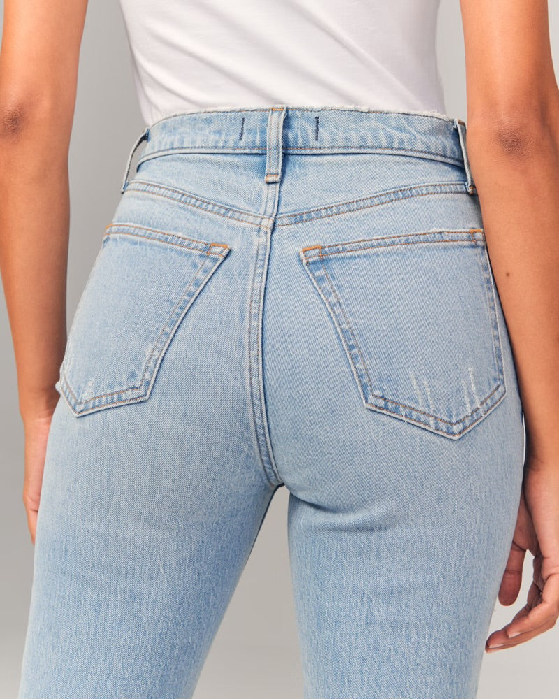 Abercrombie & Fitch the Vintage High Rise Flare Jeans - 25