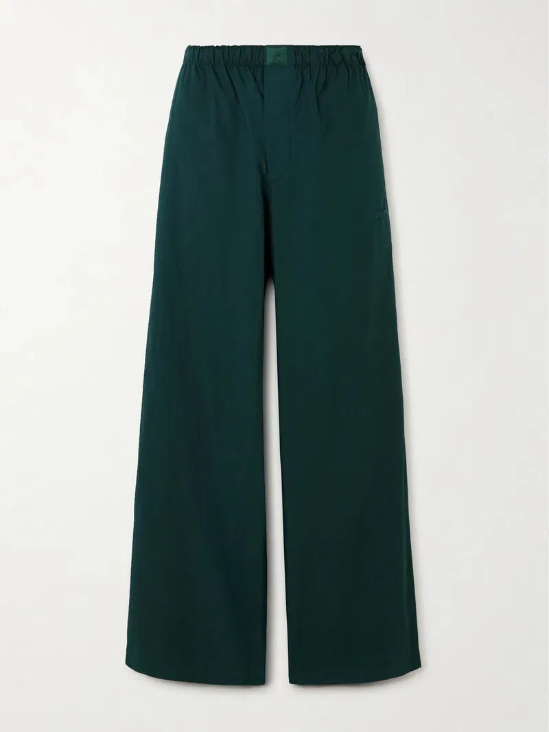 Skims Cotton Poplin Sleep Pants -Medium