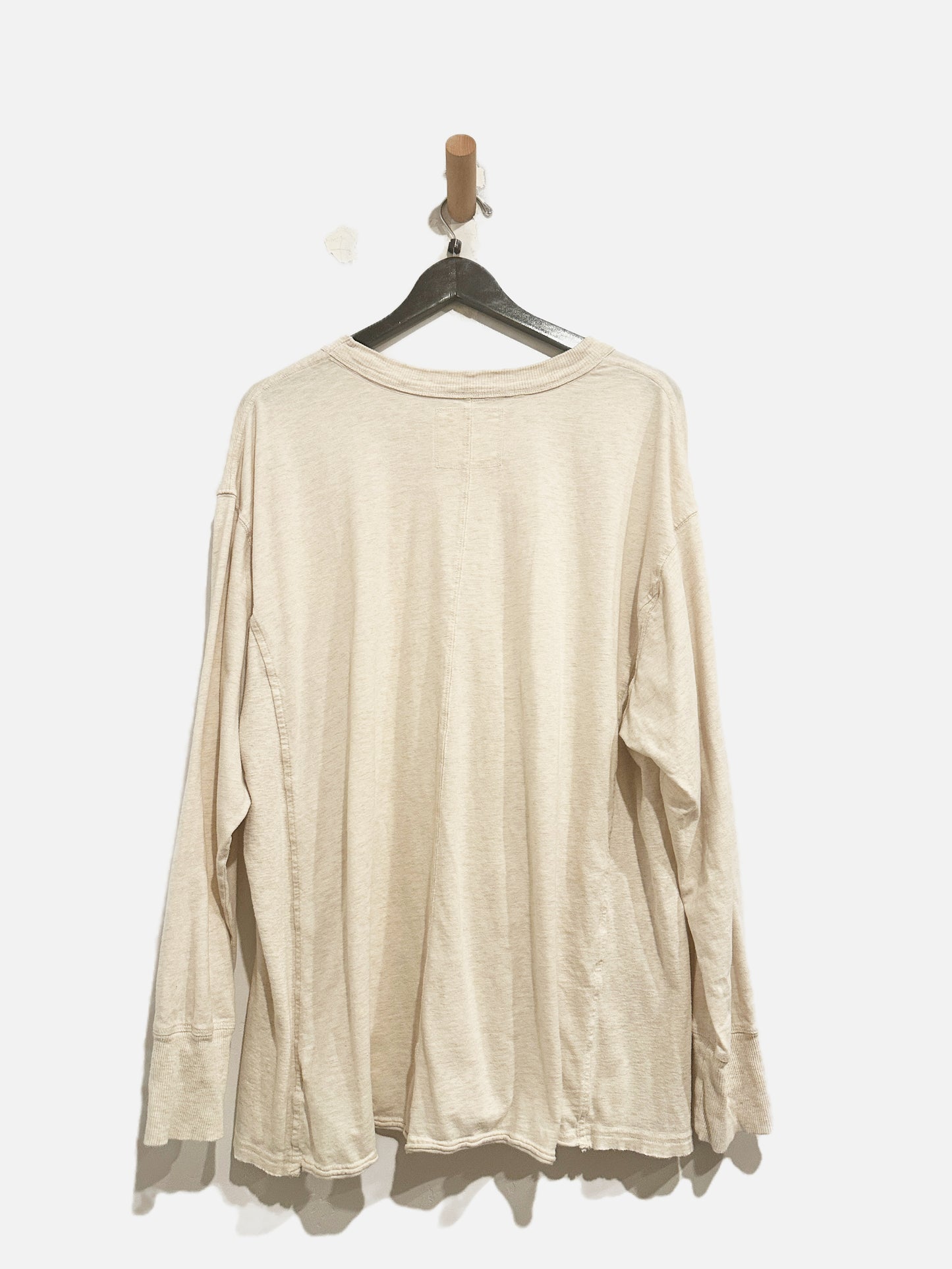 Aerie Beige Long Sleeve Top - Large