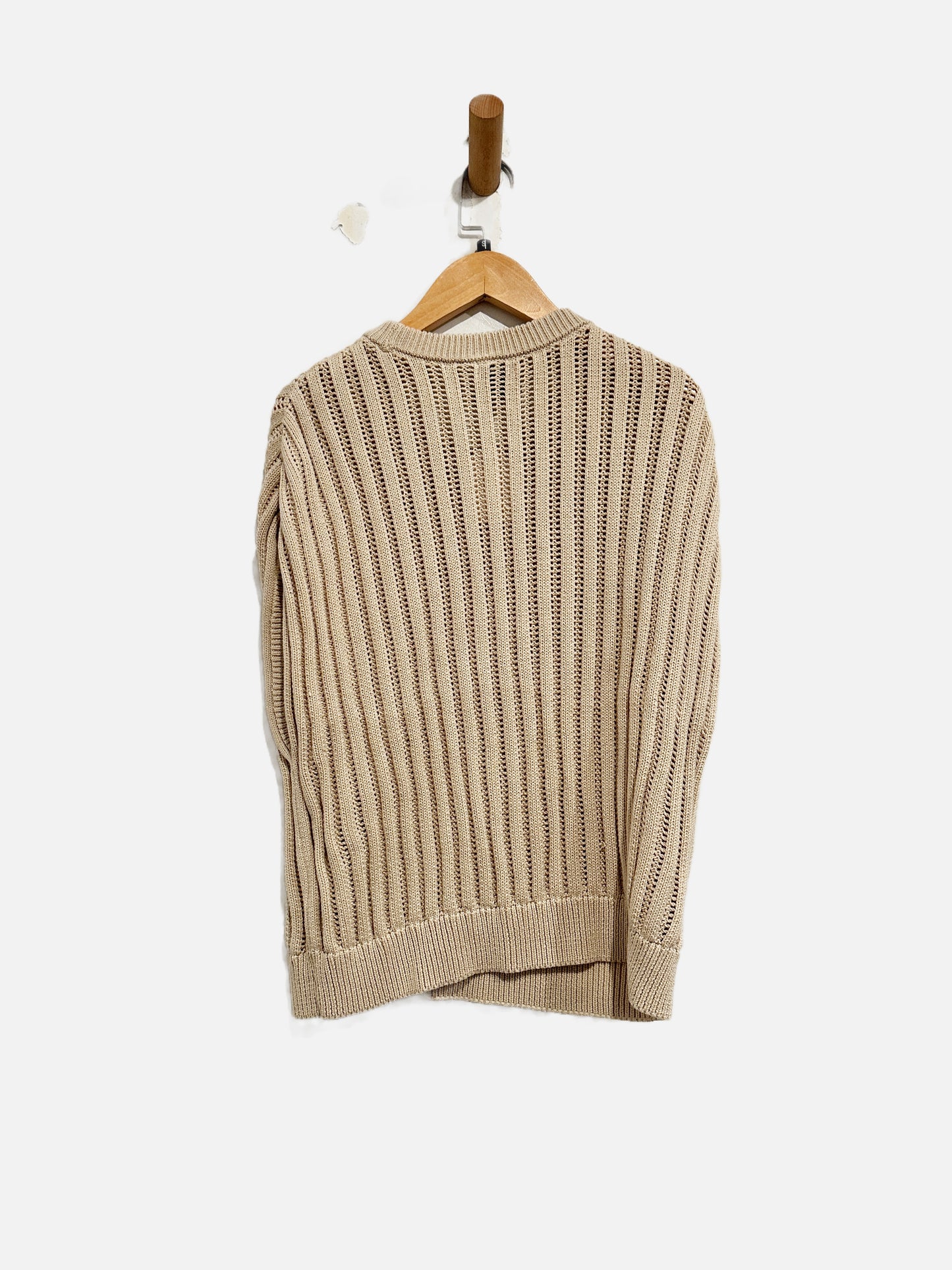 Splendid Cream Cable Knit Tank - Small