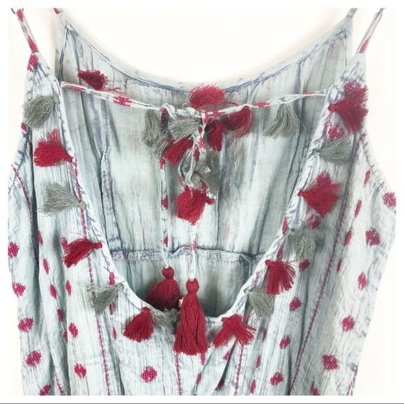 Raga NWT Daria Embroidered Jumpsuit Size XS