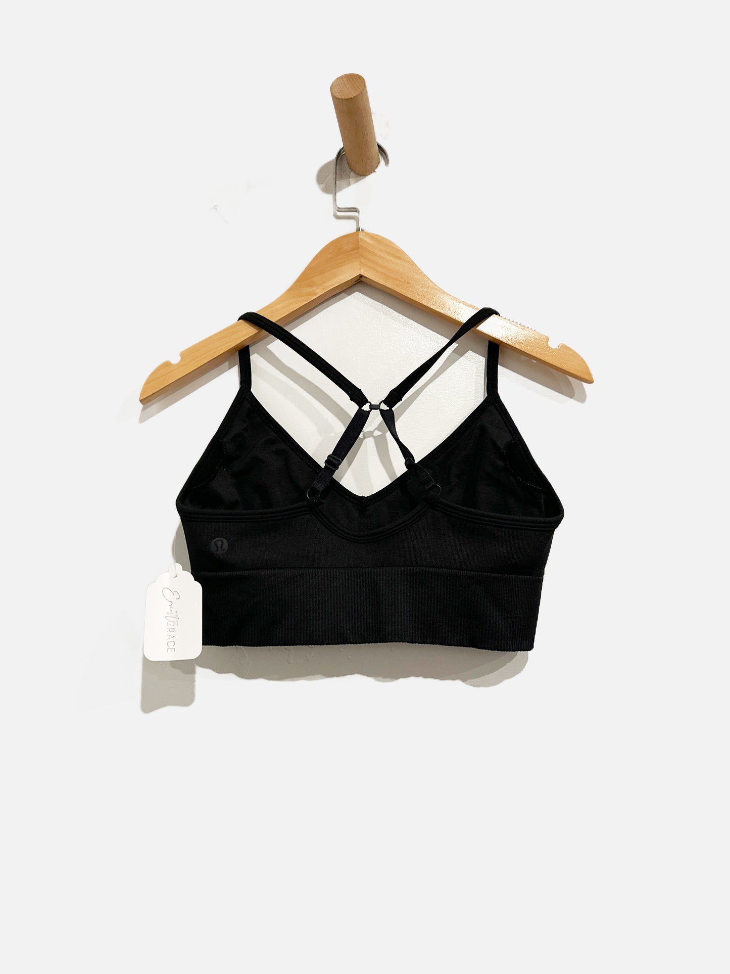 Lululemon Ebb To Street Bra in Black - 6