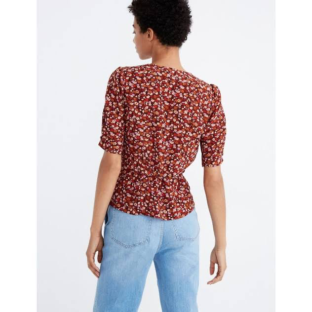 Madewell Floral Button Blouse - 2