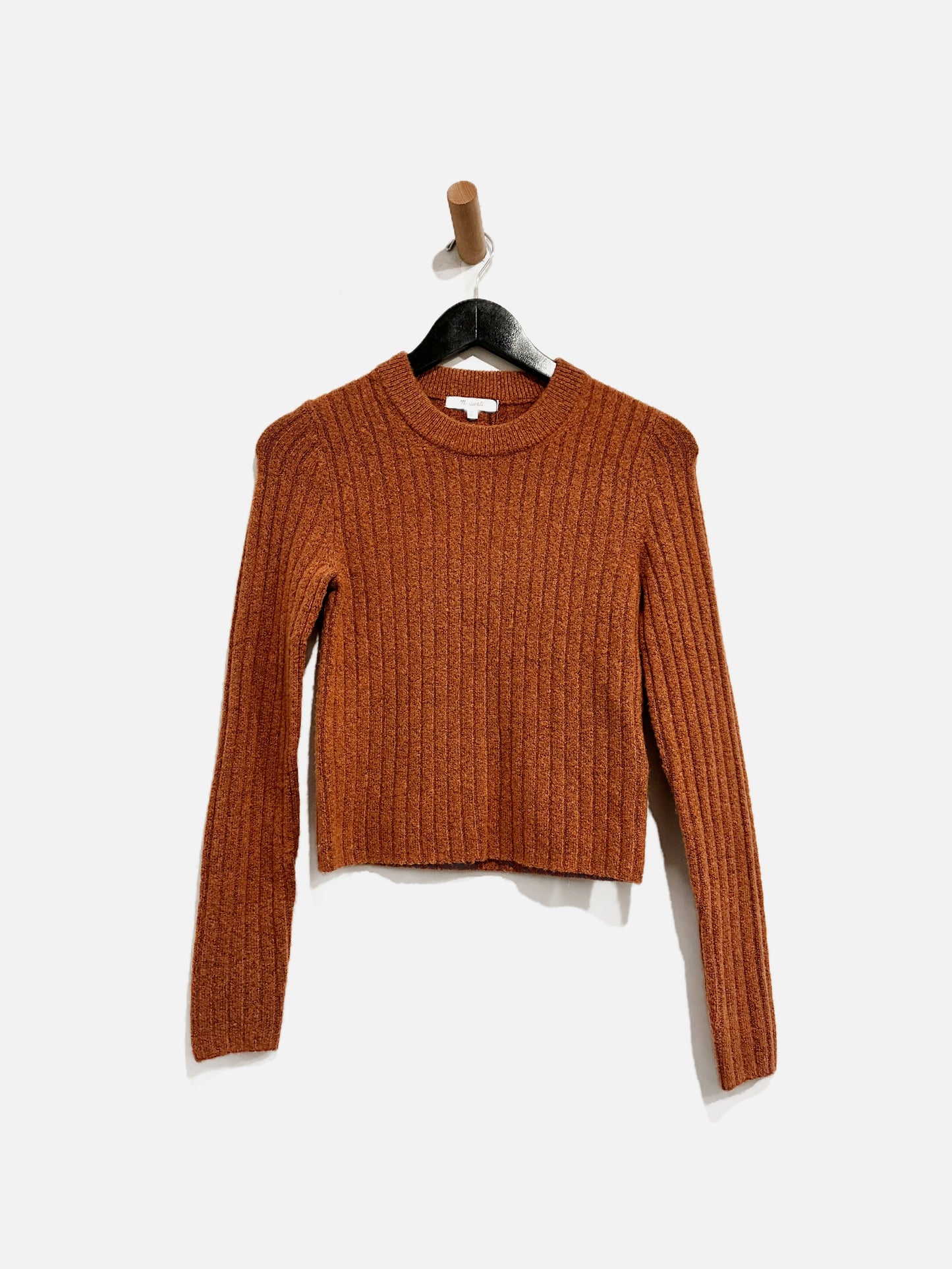 Madewell Orange Wool Sweater - XS