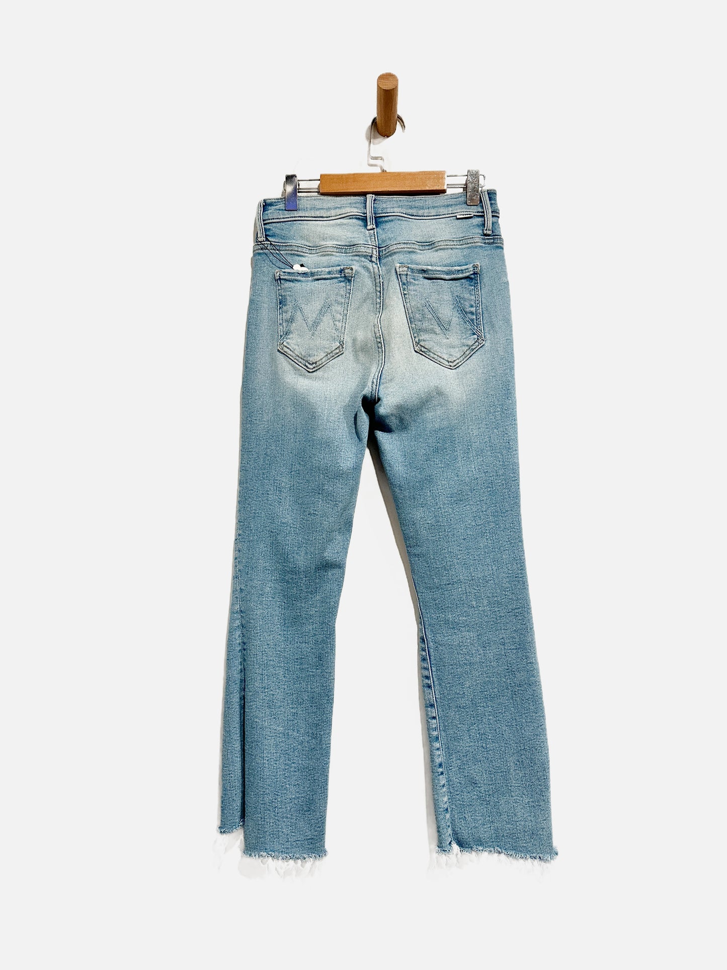 Mother the Insider Crop Step Fray Jeans in Limited Edition - 25