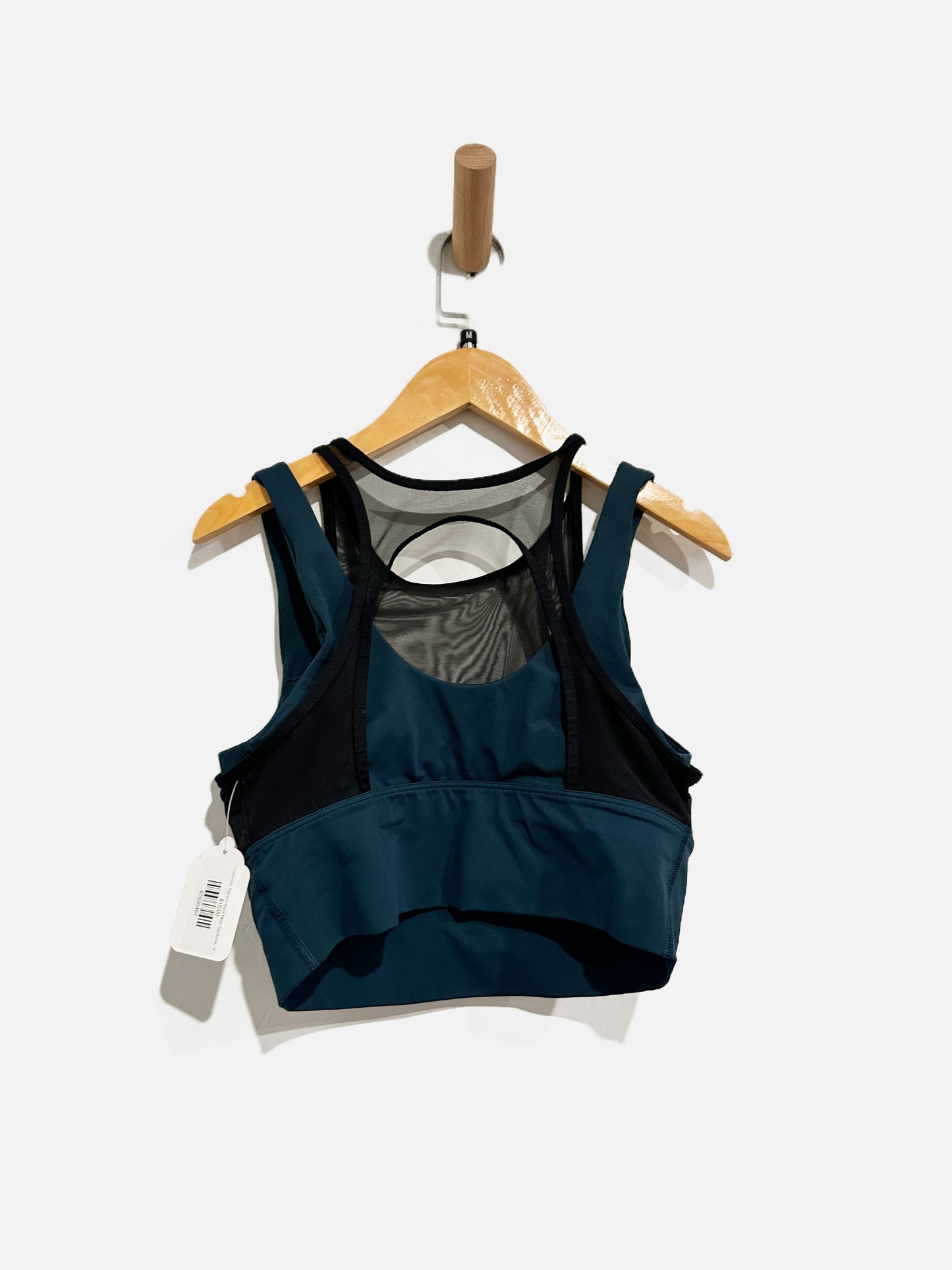 Lululemon Double Tap Bra in Submarine/Black - 8