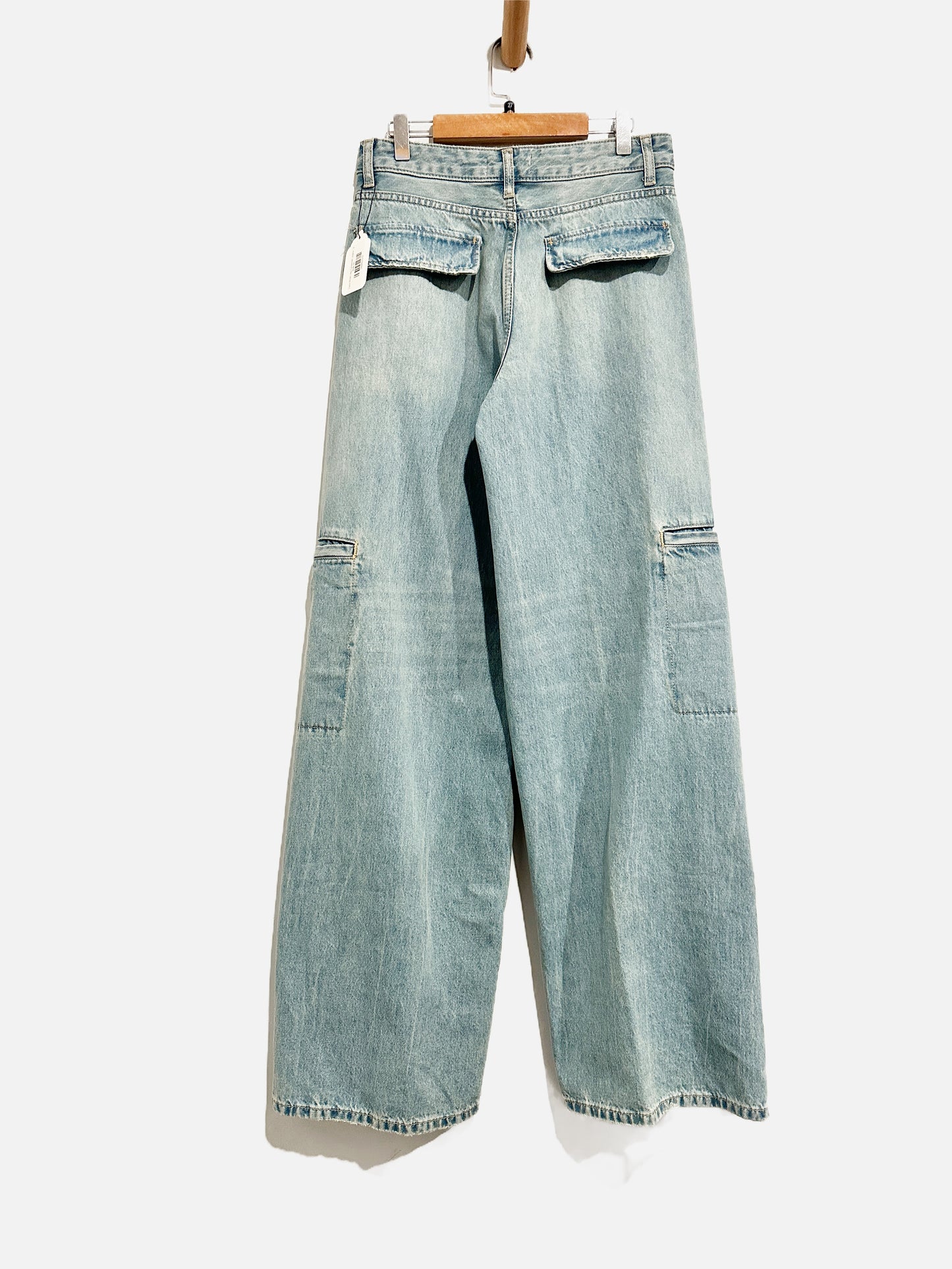 Zara Wide Leg Carpenter Jeans - 4