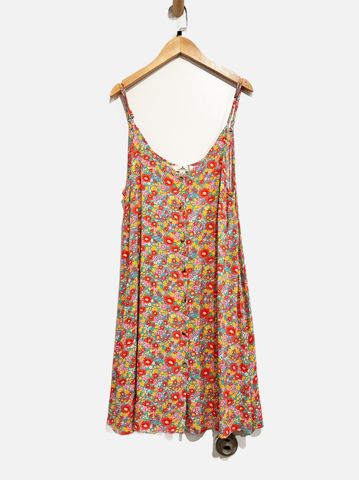 Ripcurl Colorful Floral Mini Dress - Small