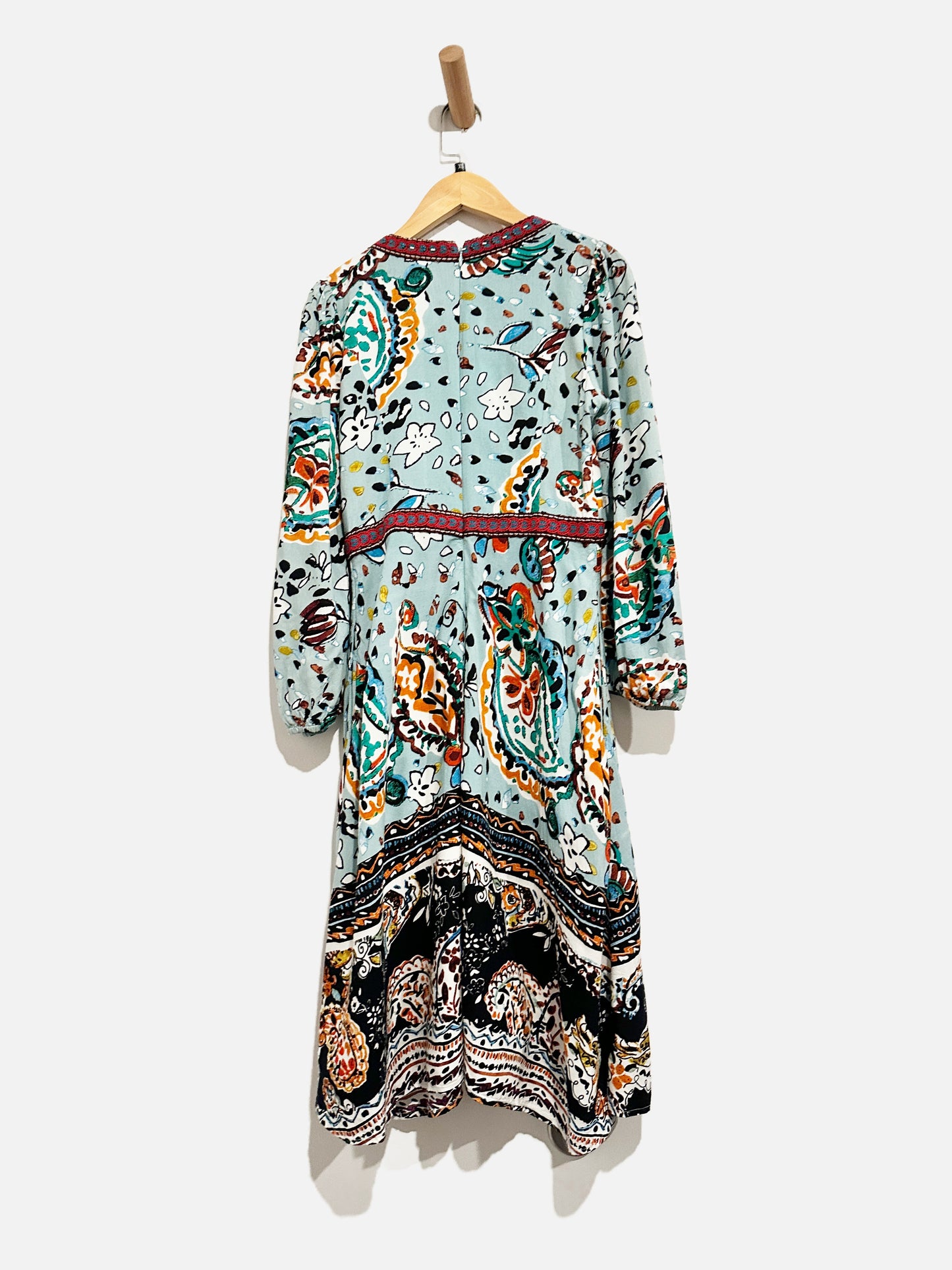 Anthropologie Akemi + Kin Blue Beaded Mini Dress - 0