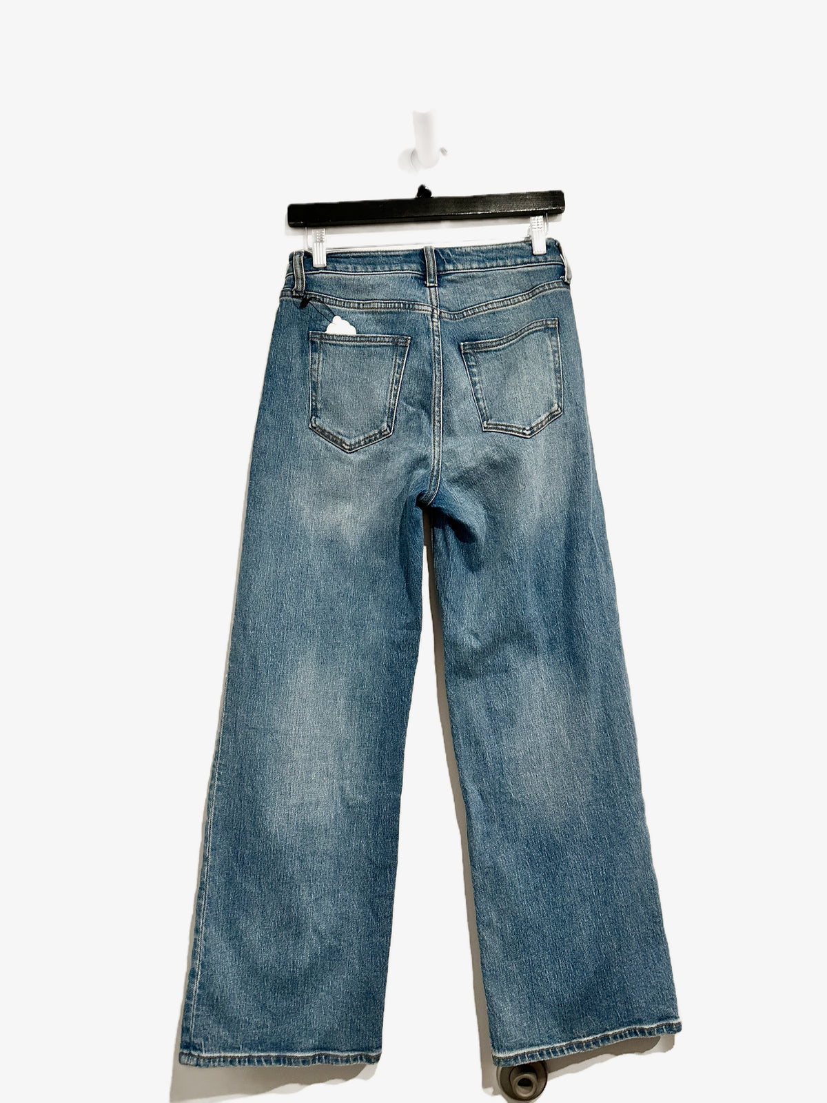 Quince Comfort Stretch High Rise Relaxed Straight Jeans - 28