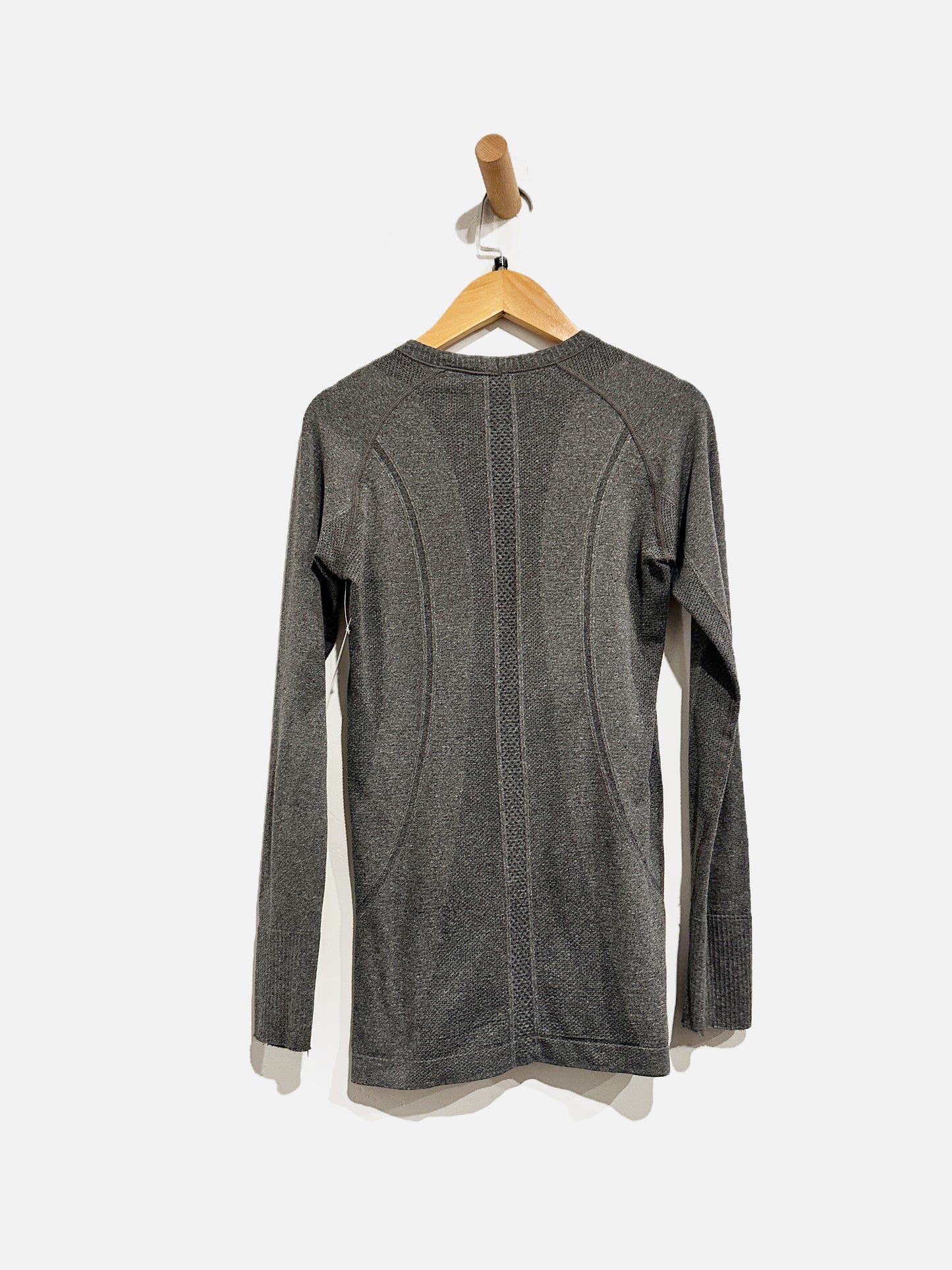 Lululemon Gray Swiftly Tech LS Top - 4
