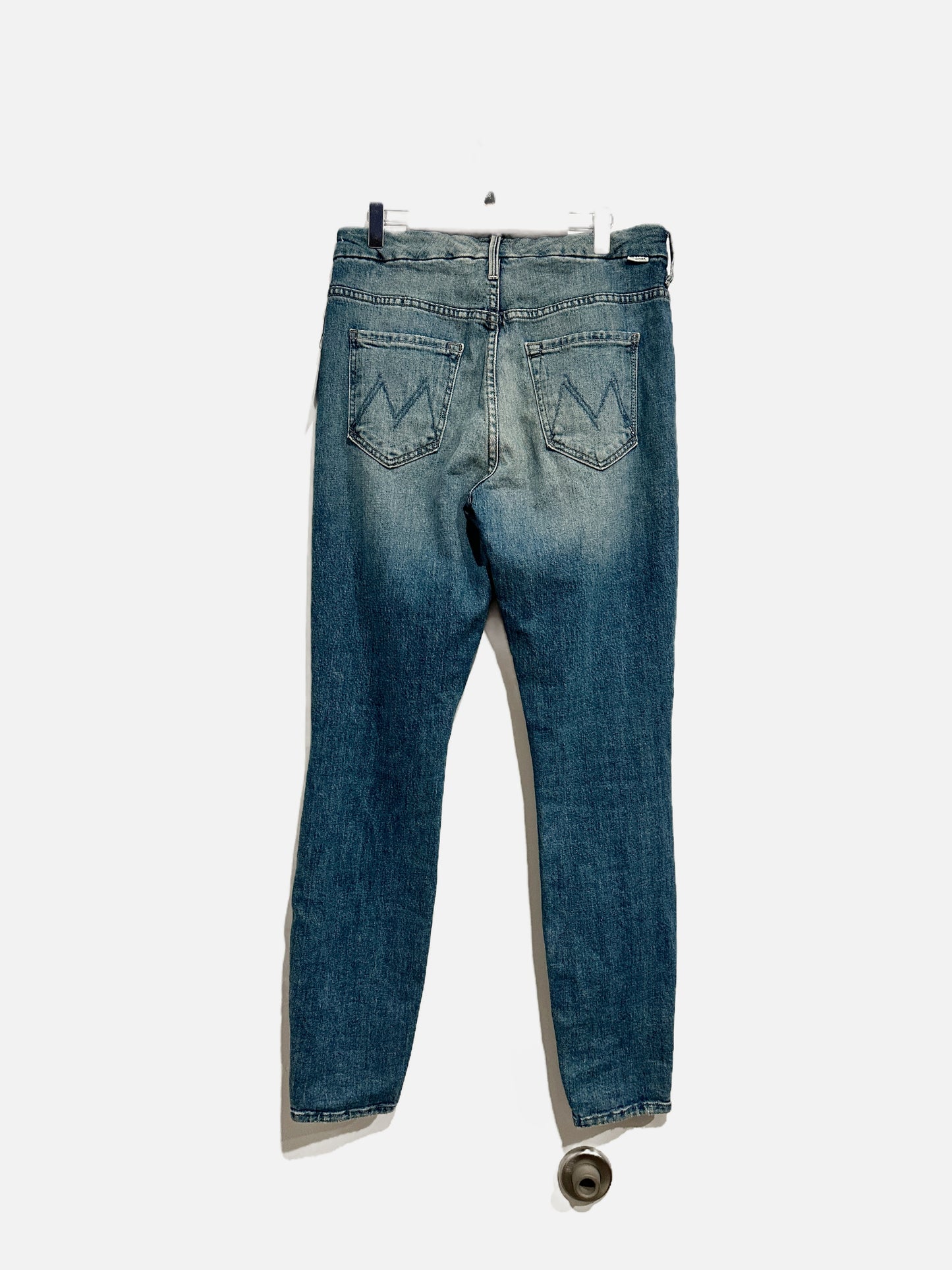Mother High Waisted Looker Ankle Jeans in Popism - 28