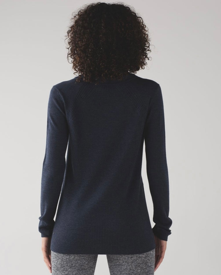 Lululemon Sweat And Savasana Sweater
In Heathered Inkwell - 12