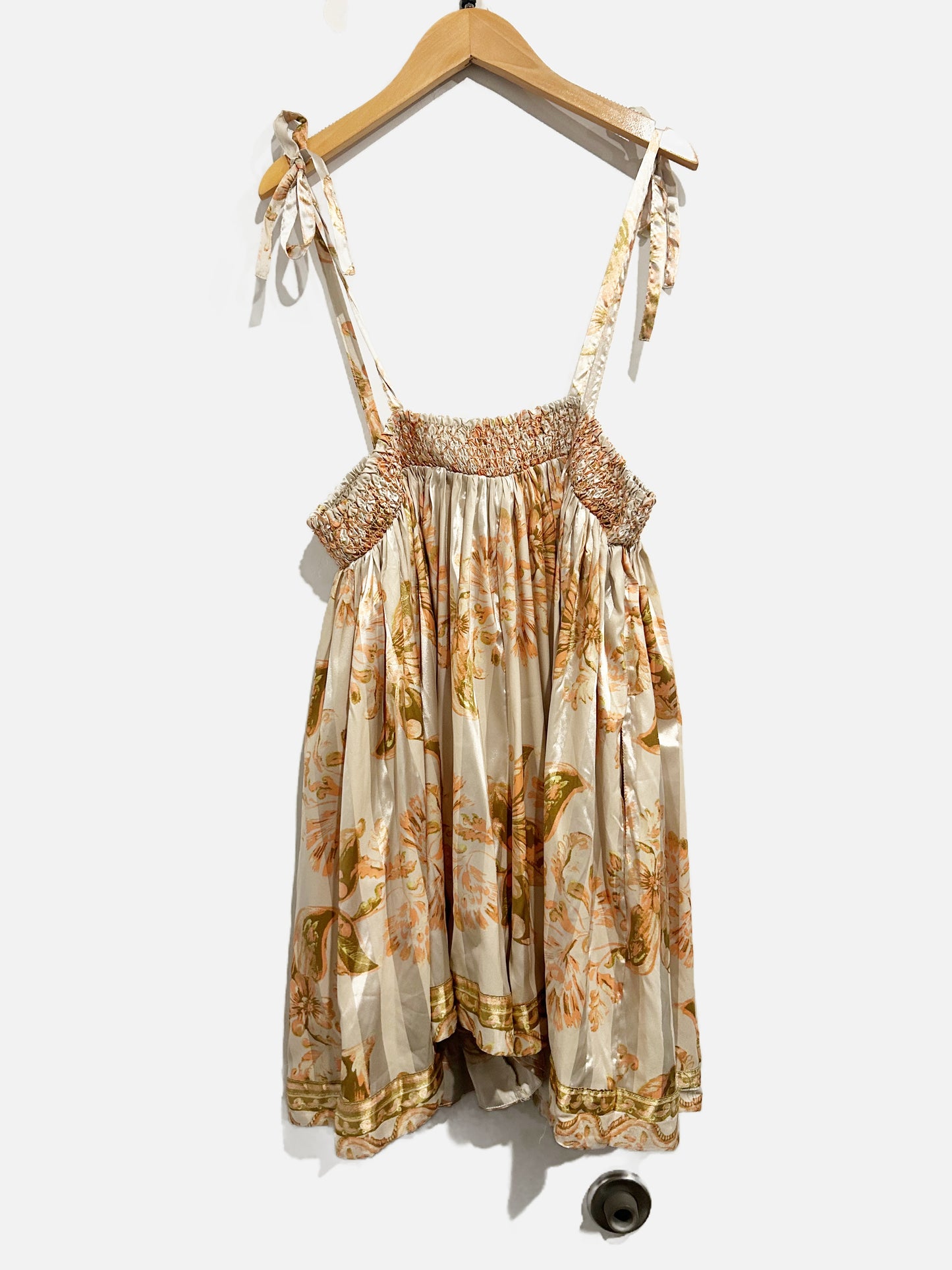 Free People Rule the World Floral Romper - XS