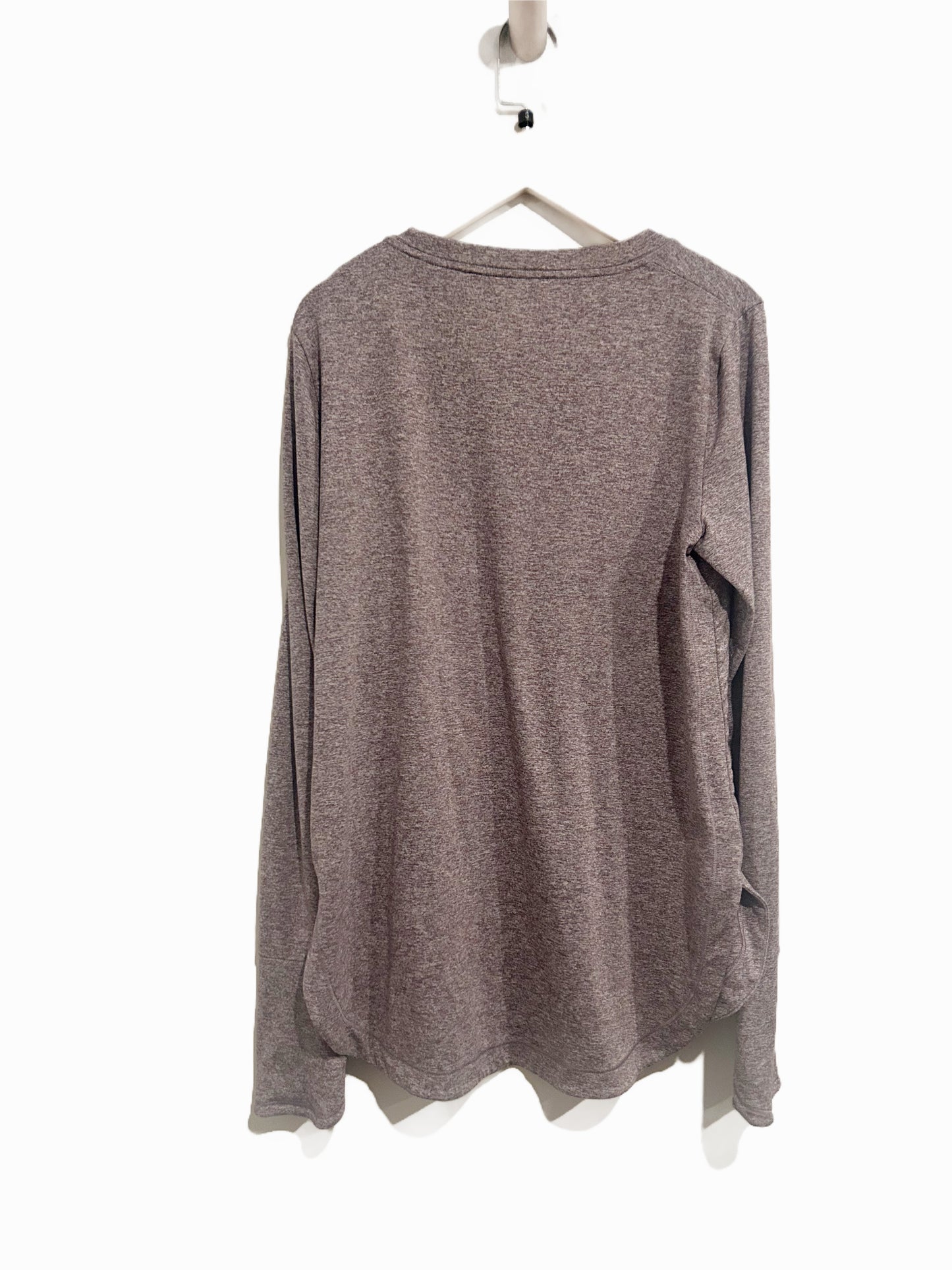 Athleta Uptempo Long Sleeve Top in Dark Sky Violet - Small