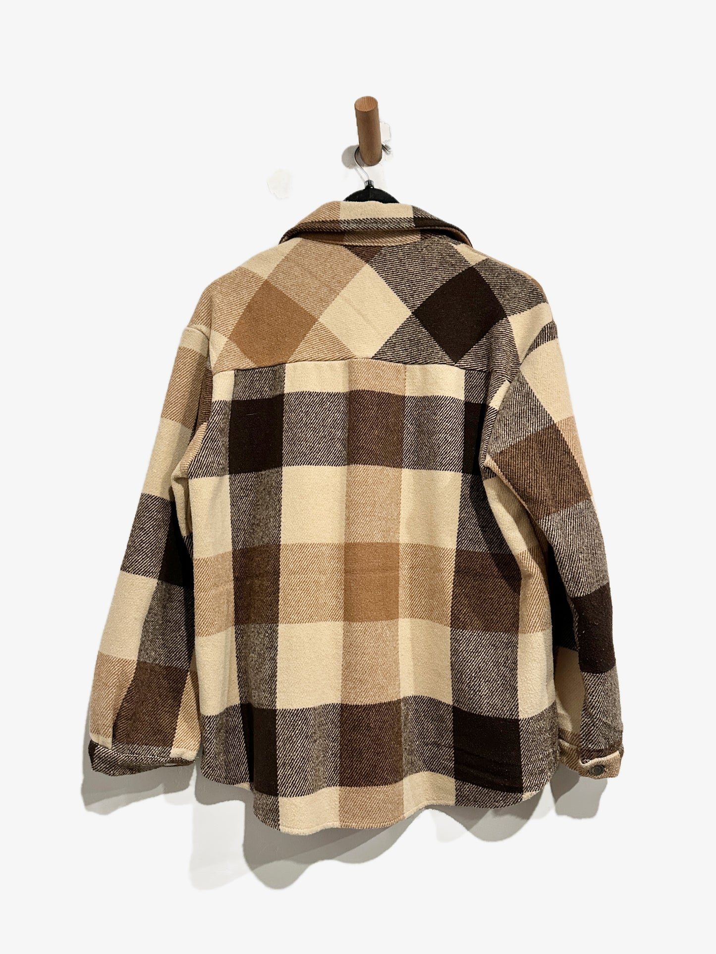 Bohme Brown Plaid Shacket - Medium