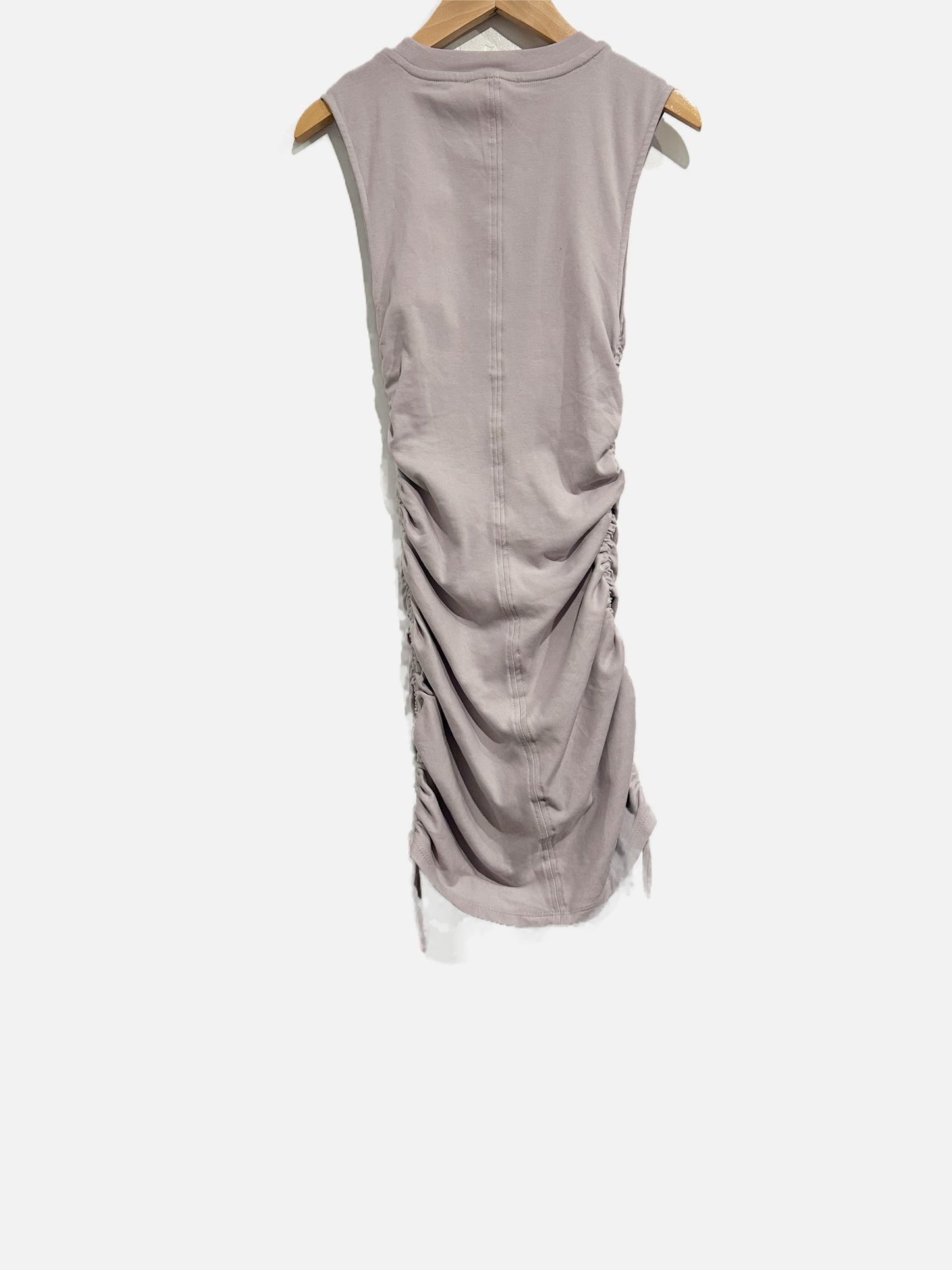 Zara NWT Purple Ruched Mini Dress - Small
