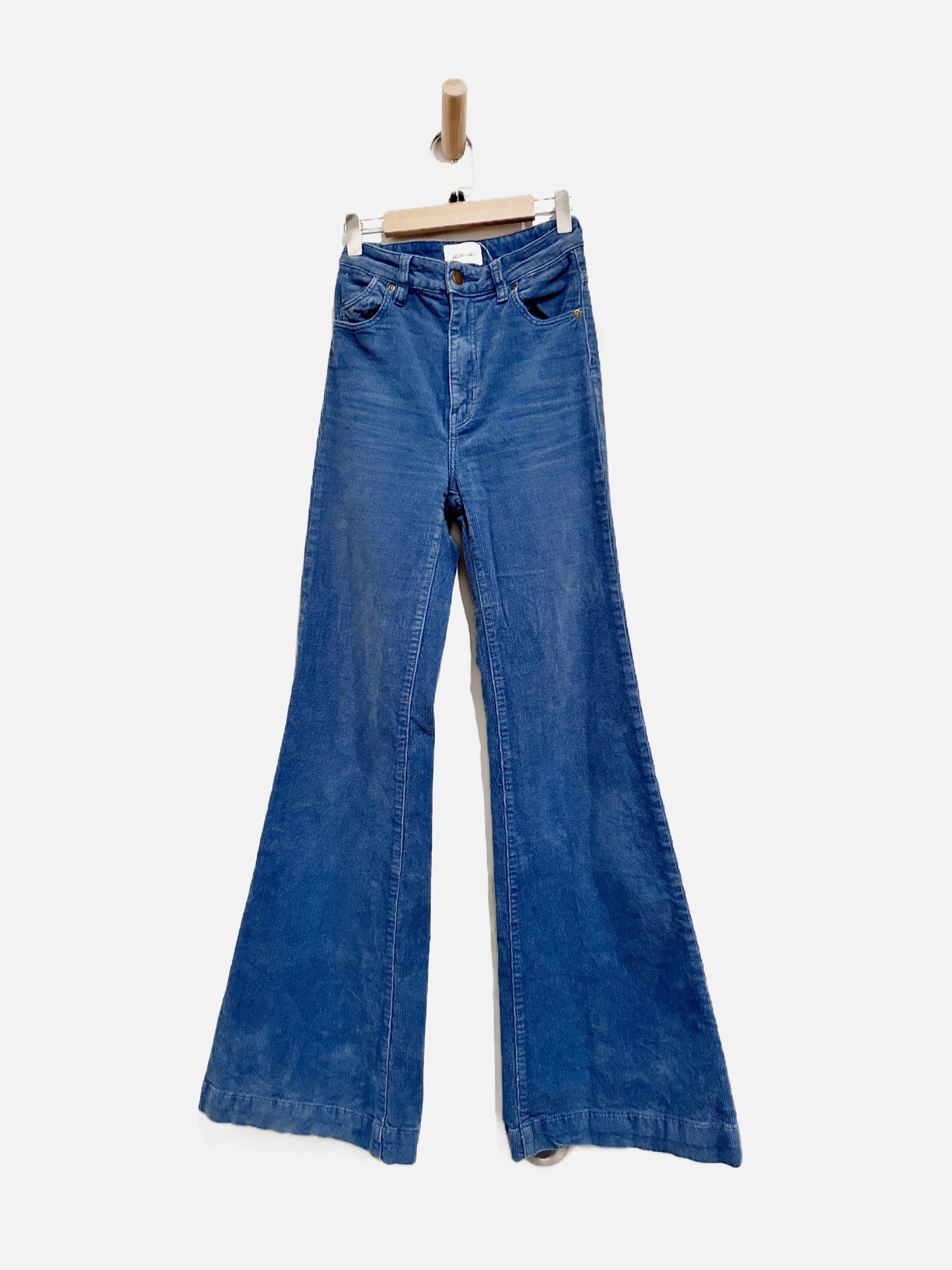 Rolla’s Eastcoast Flare Blue Corduroys - 24